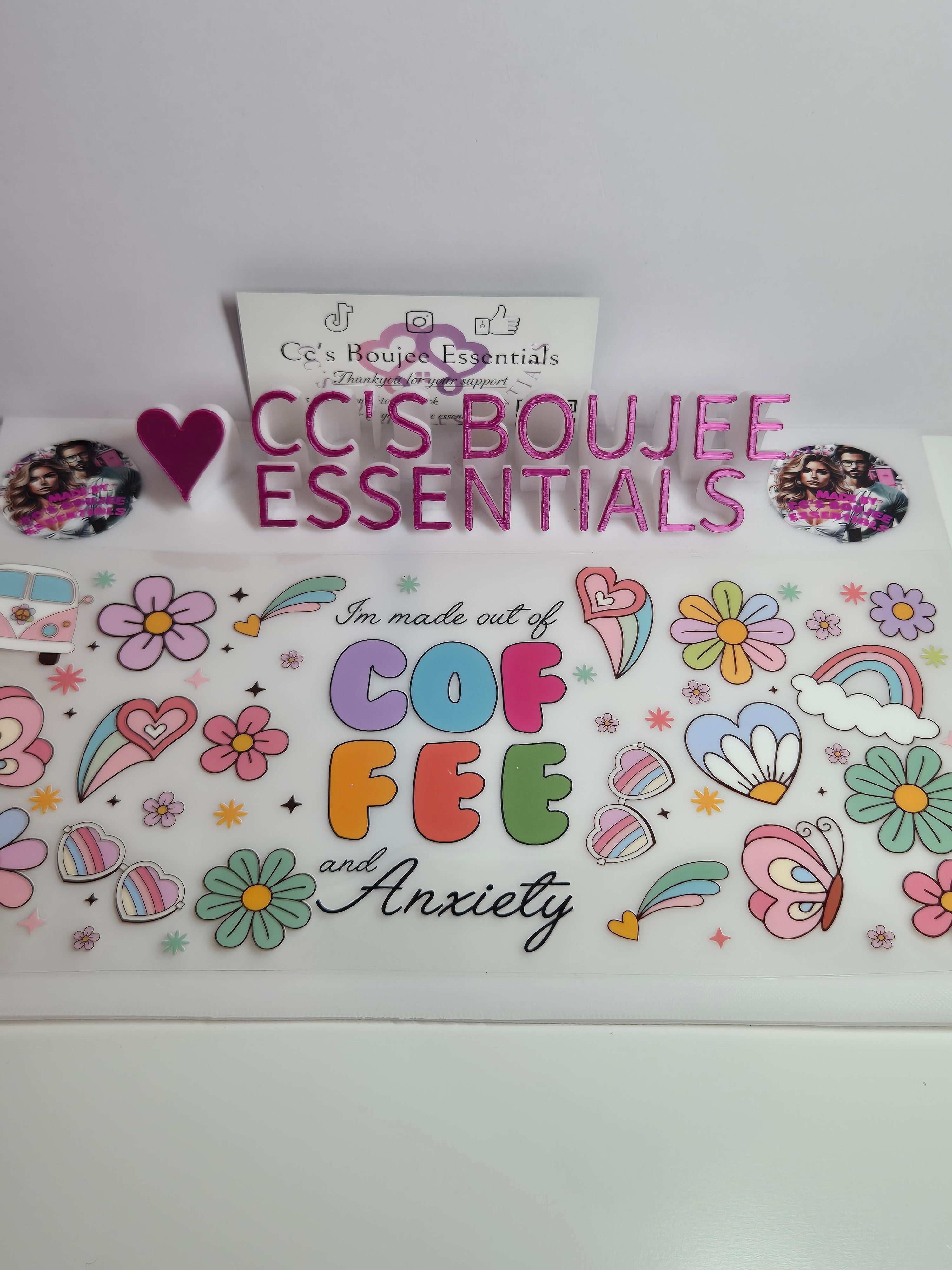 IM MADE OUT OF COFFEE AND ANXIETY #WRAP