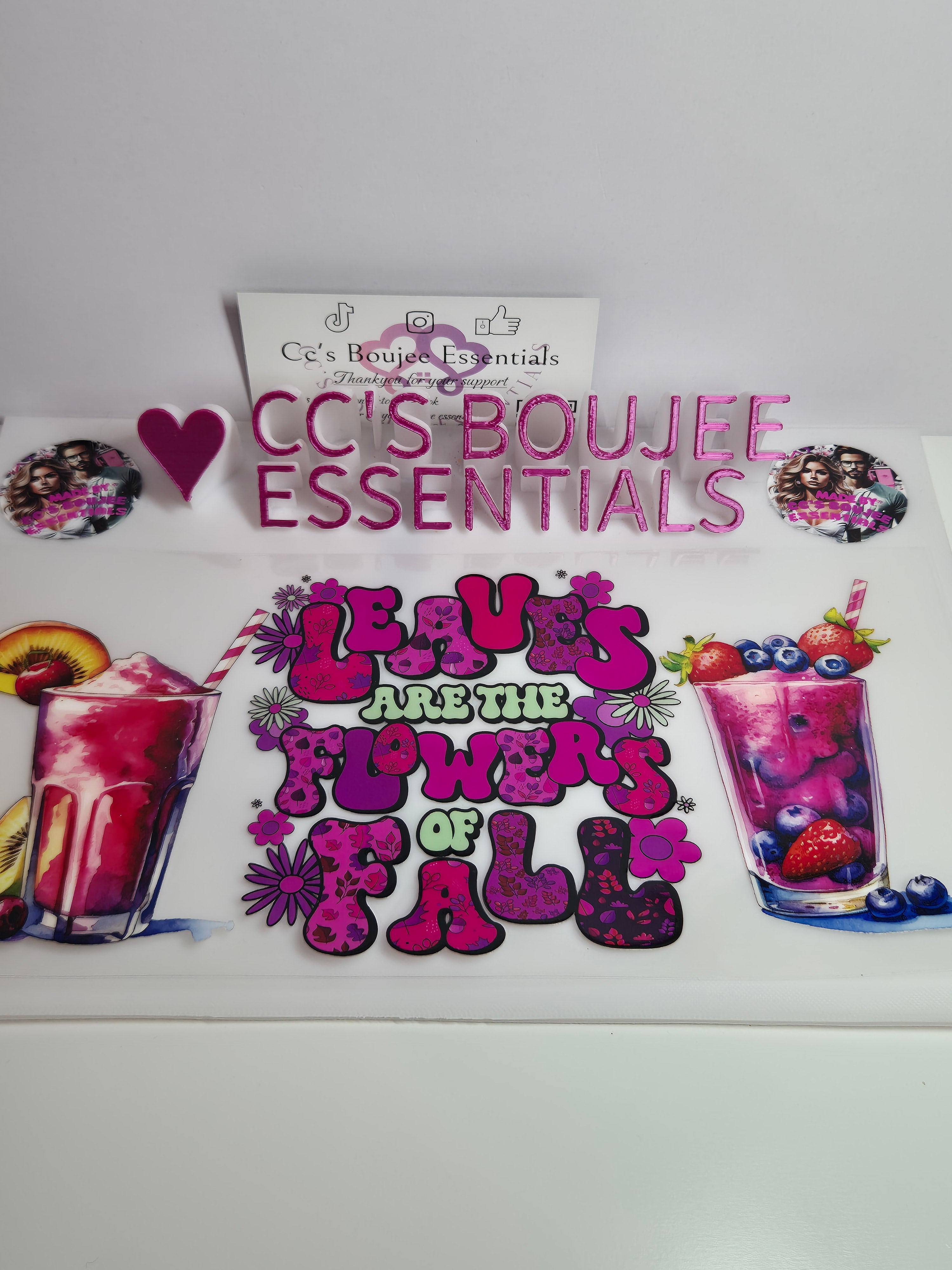 LEAVES ARE THE FLOWERS OF FALL #WRAP