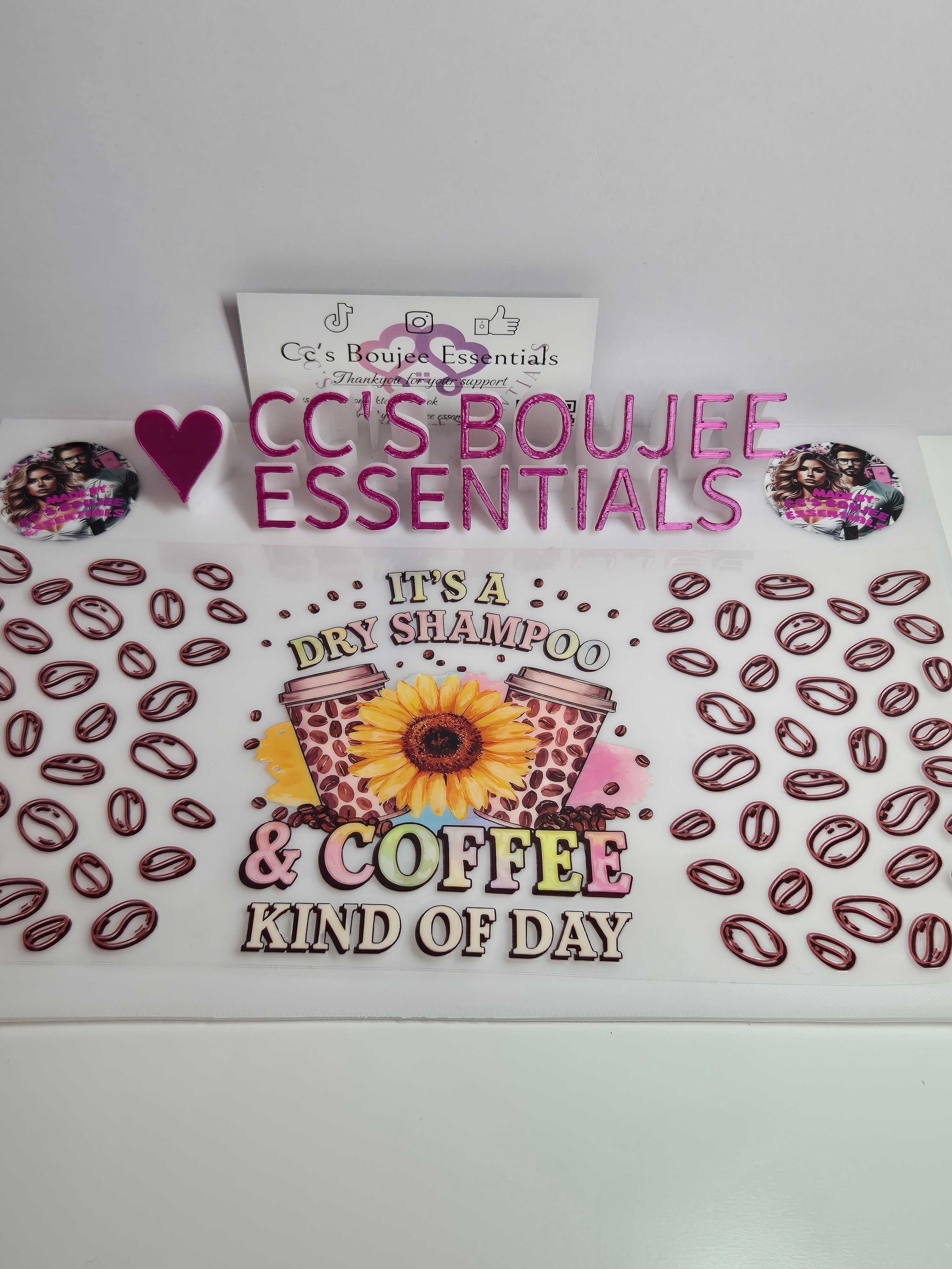 ITS A DRY SHAMPOO AND COFFEE #WRAP