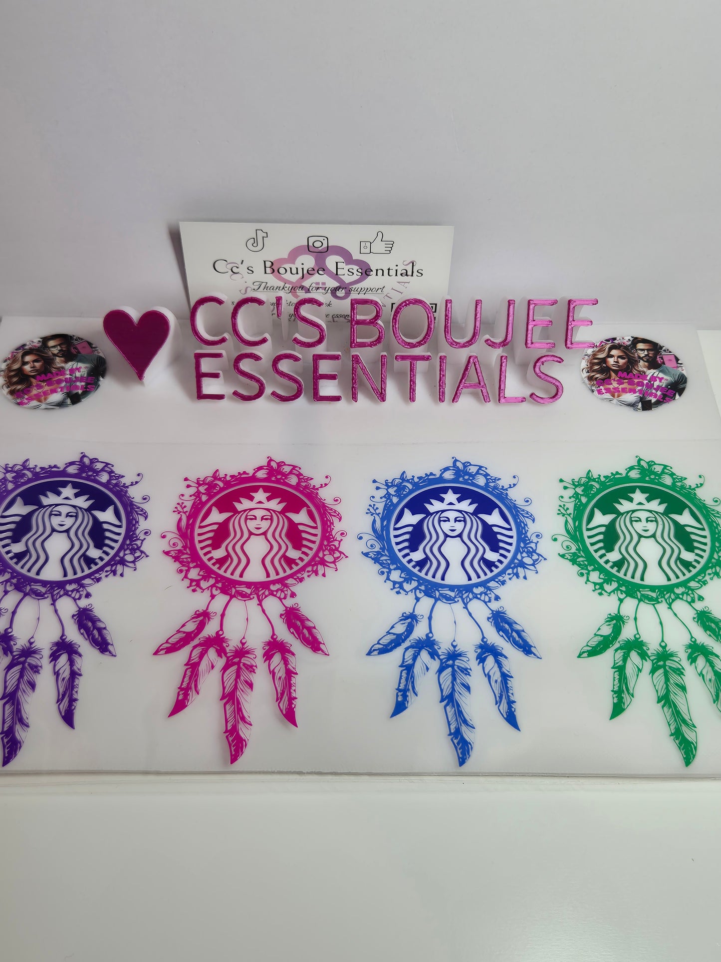 STARBIES PURPLE,PINK,BLUE GREEN #WRAP