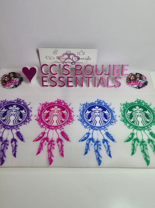 STARBIES PURPLE,PINK,BLUE GREEN #WRAP