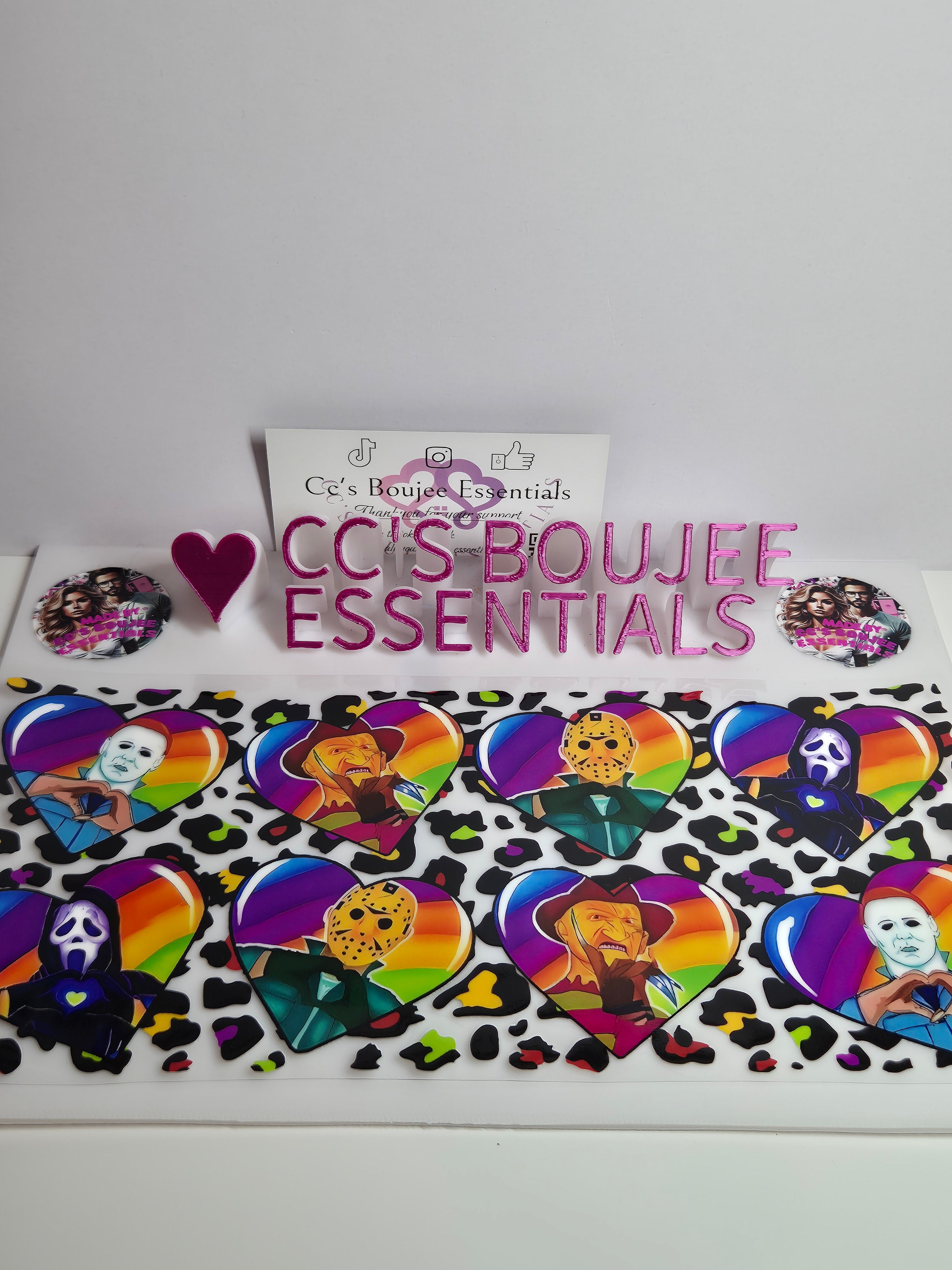 COLOURFUL LEOPARD HORROR  #WRAP