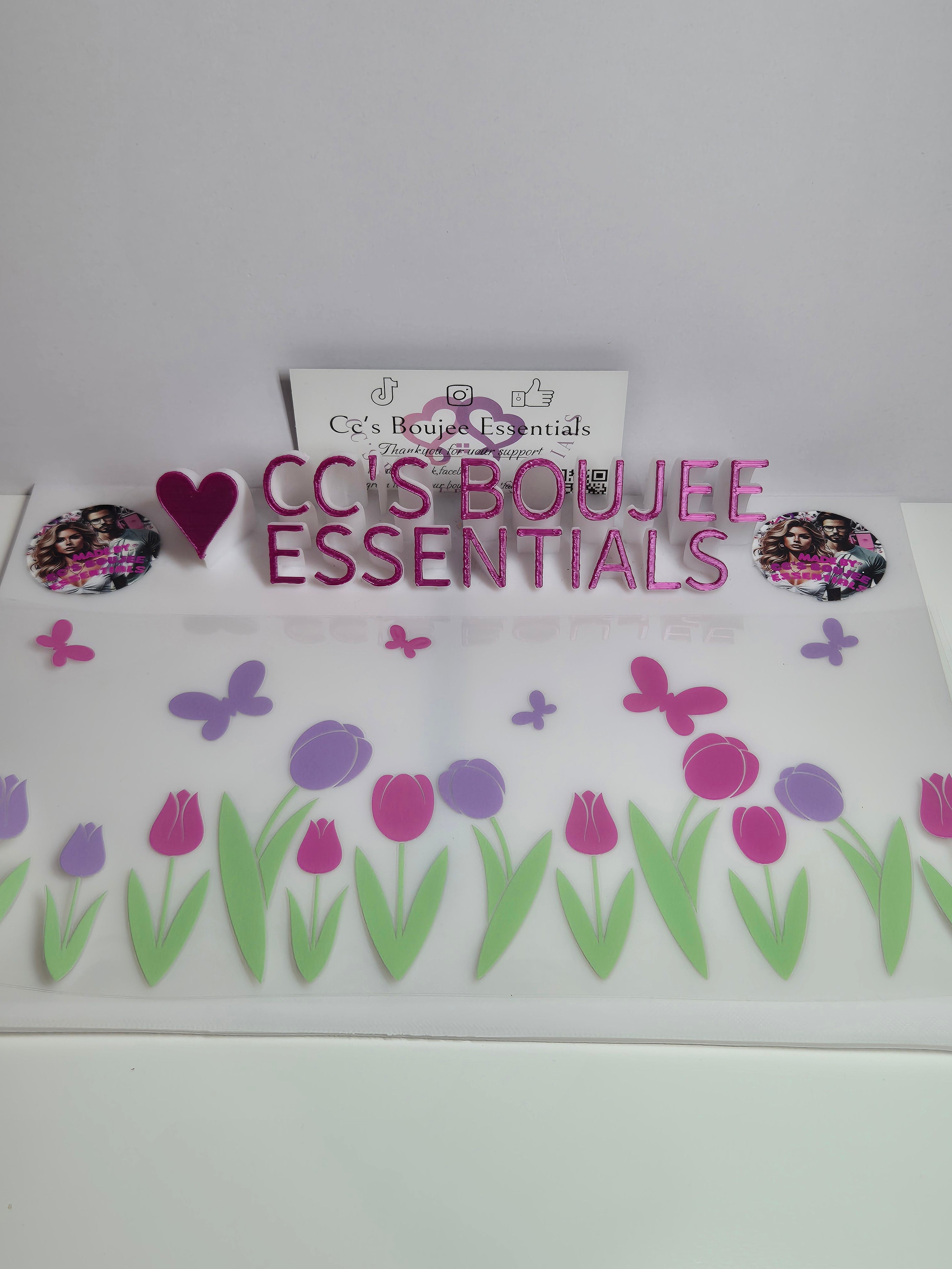 FLOWERS BUTTERFLIES 42#WRAP