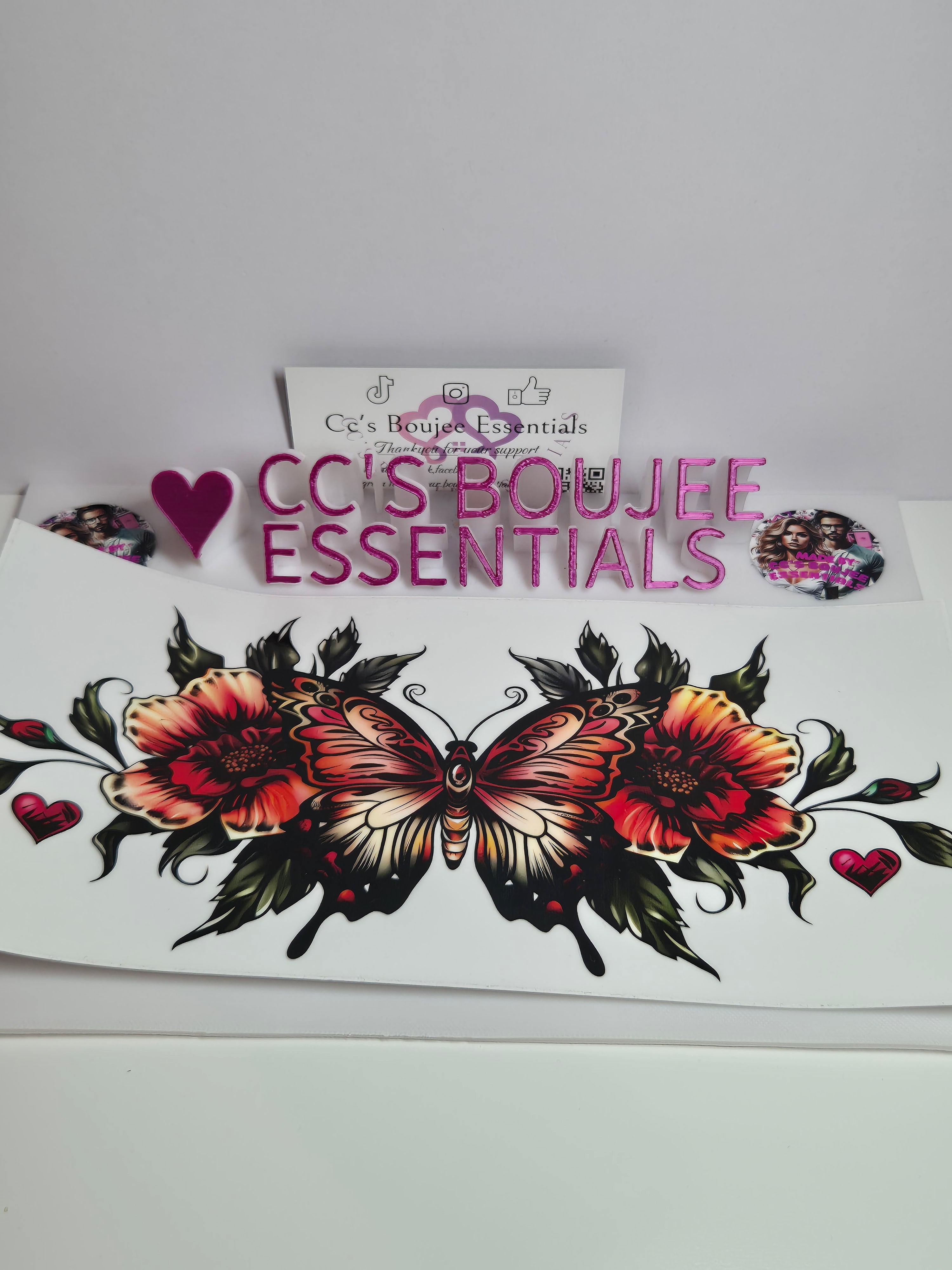 FLOWERS BUTTERFLIES 26 #WRAP