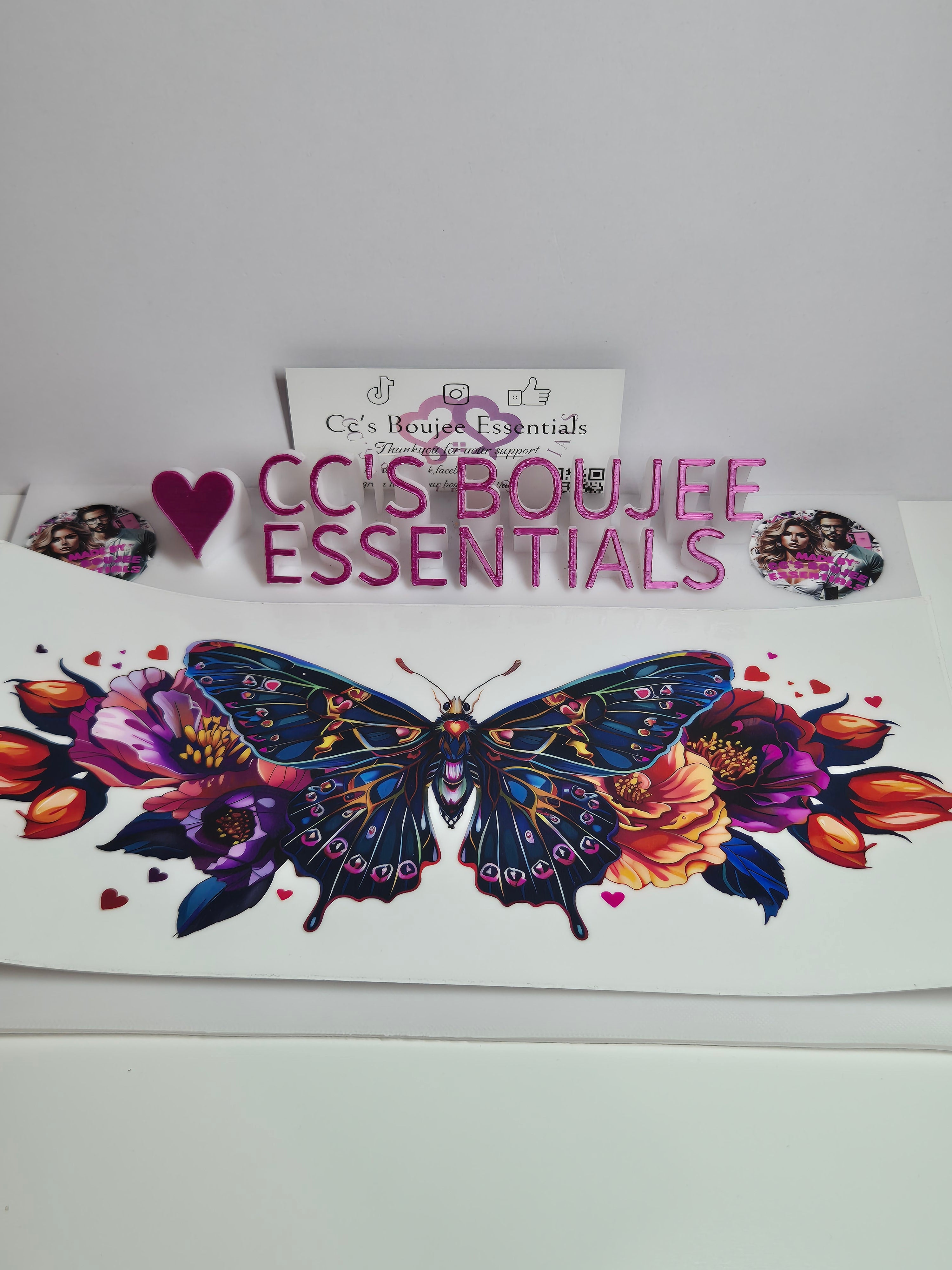 FLOWERS BUTTERFLIES 25 #WRAP