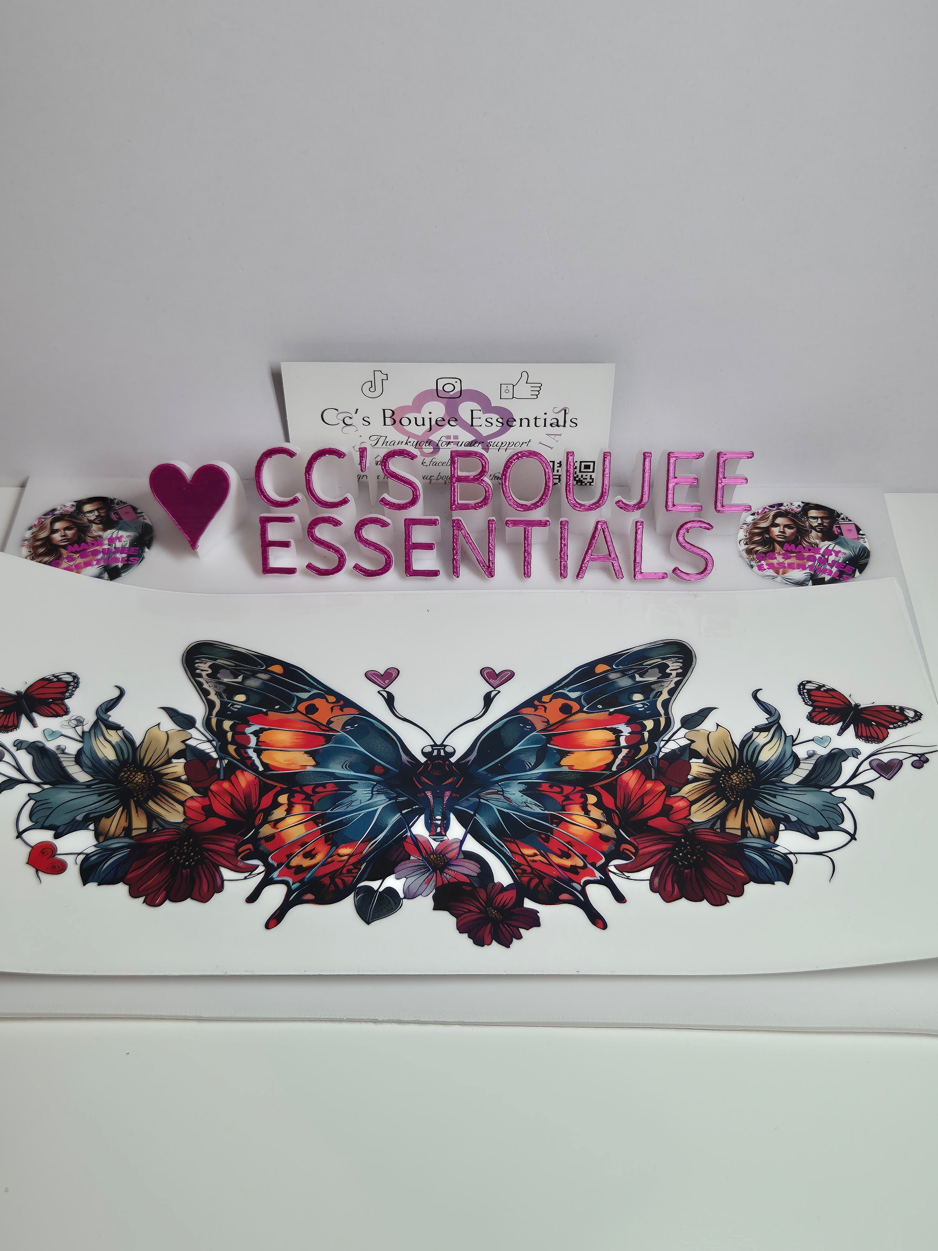 FLOWERS BUTTERFLIES 23 #WRAP