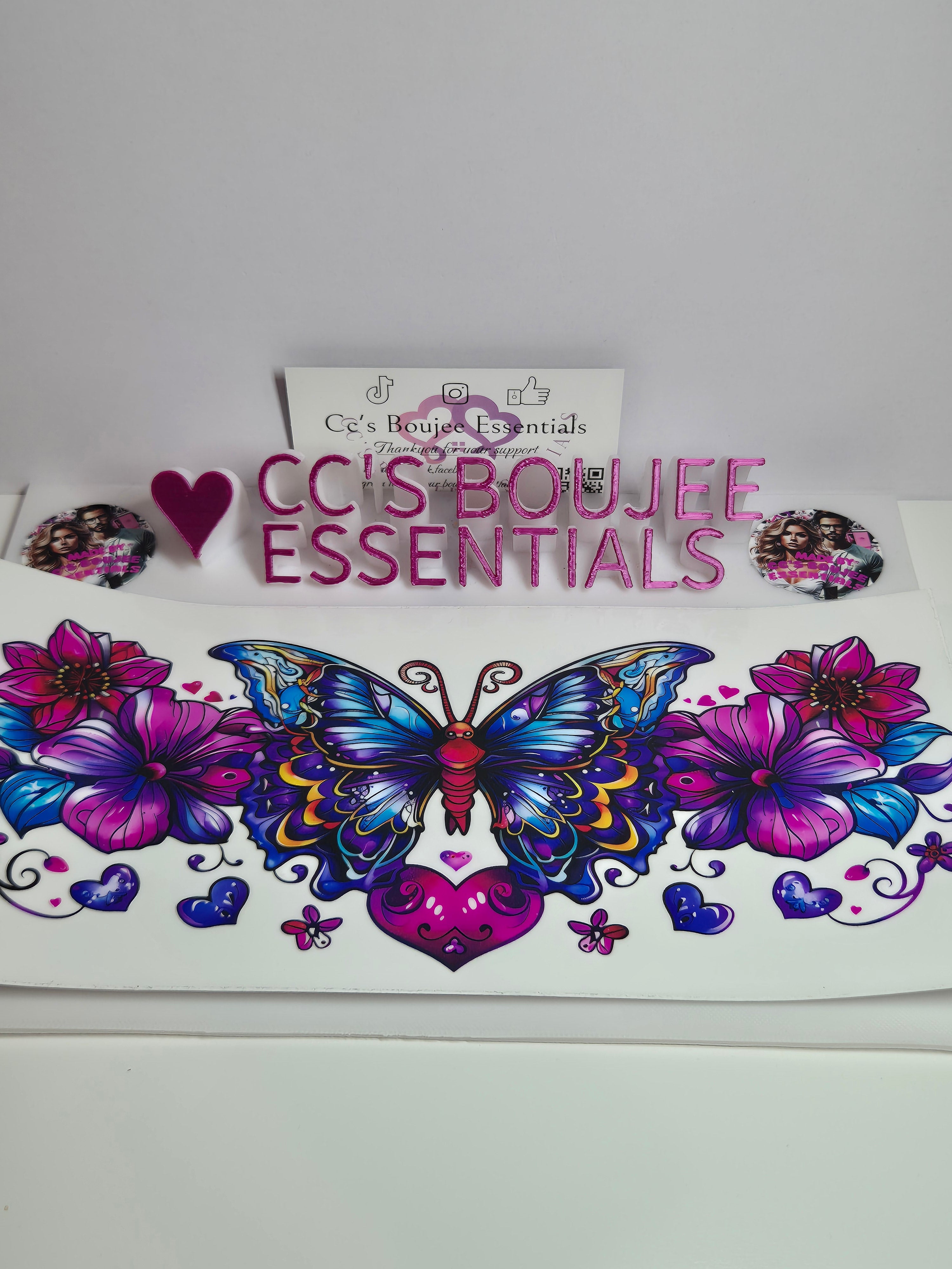 FLOWERS BUTTERFLIES 22 #WRAP