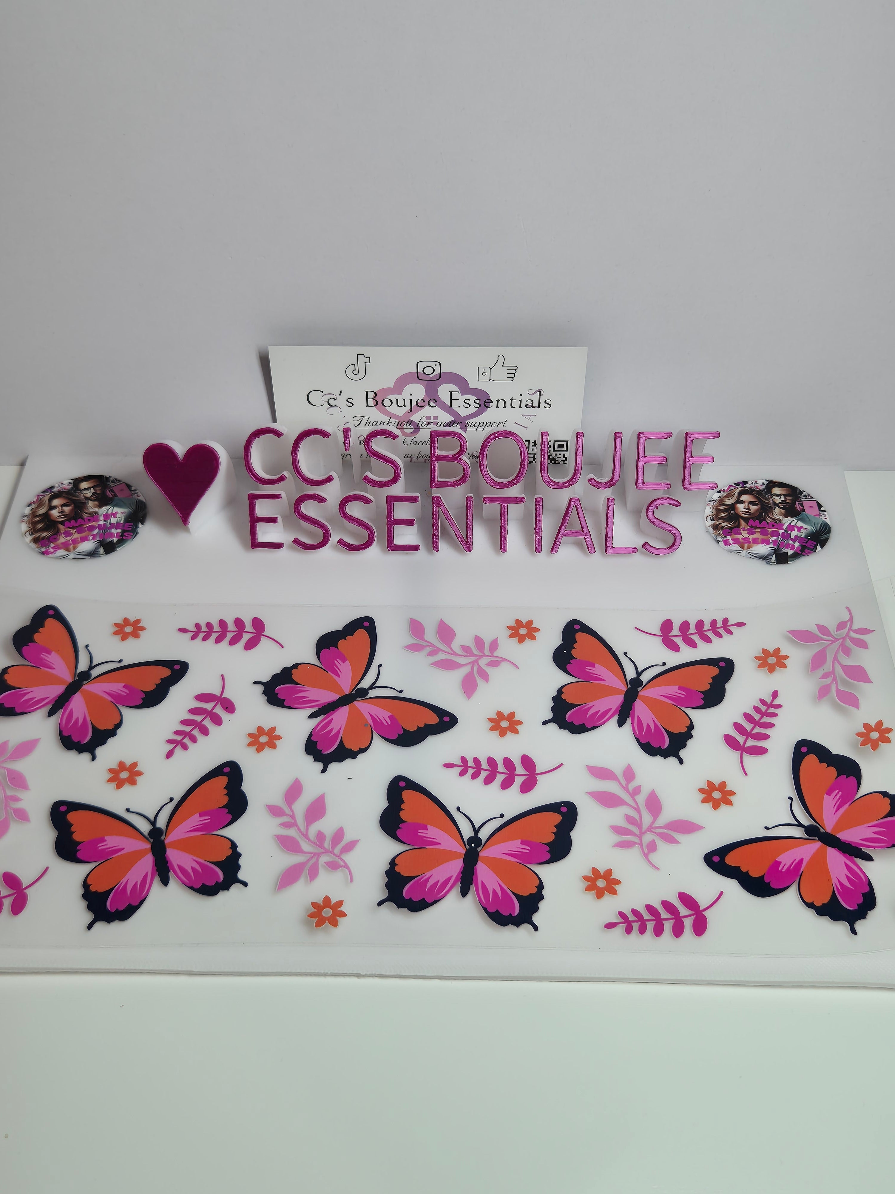 FLOWERS BUTTERFLIES 19 #WRAP