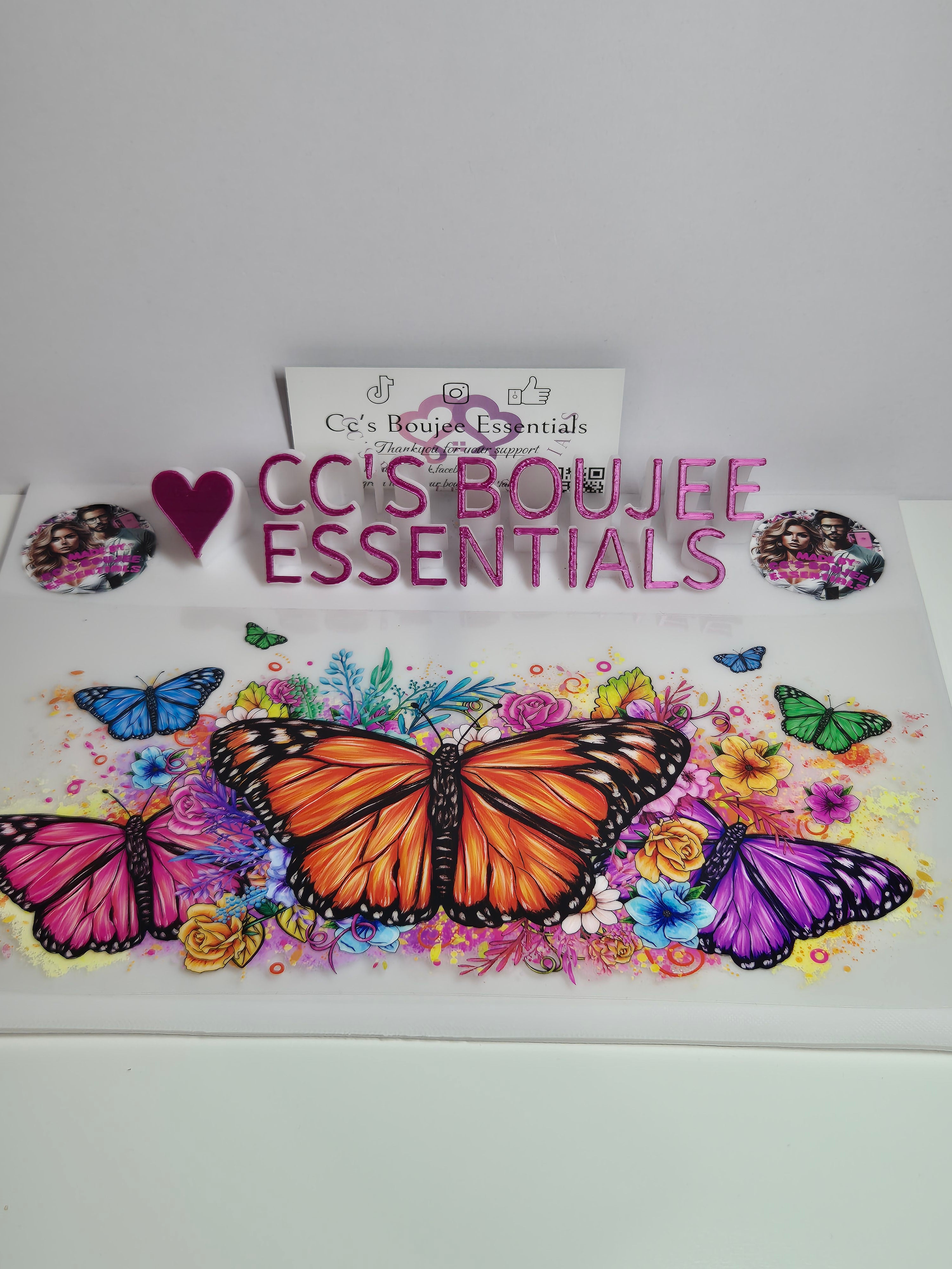 FLOWERS BUTTERFLIES 17 #WRAP