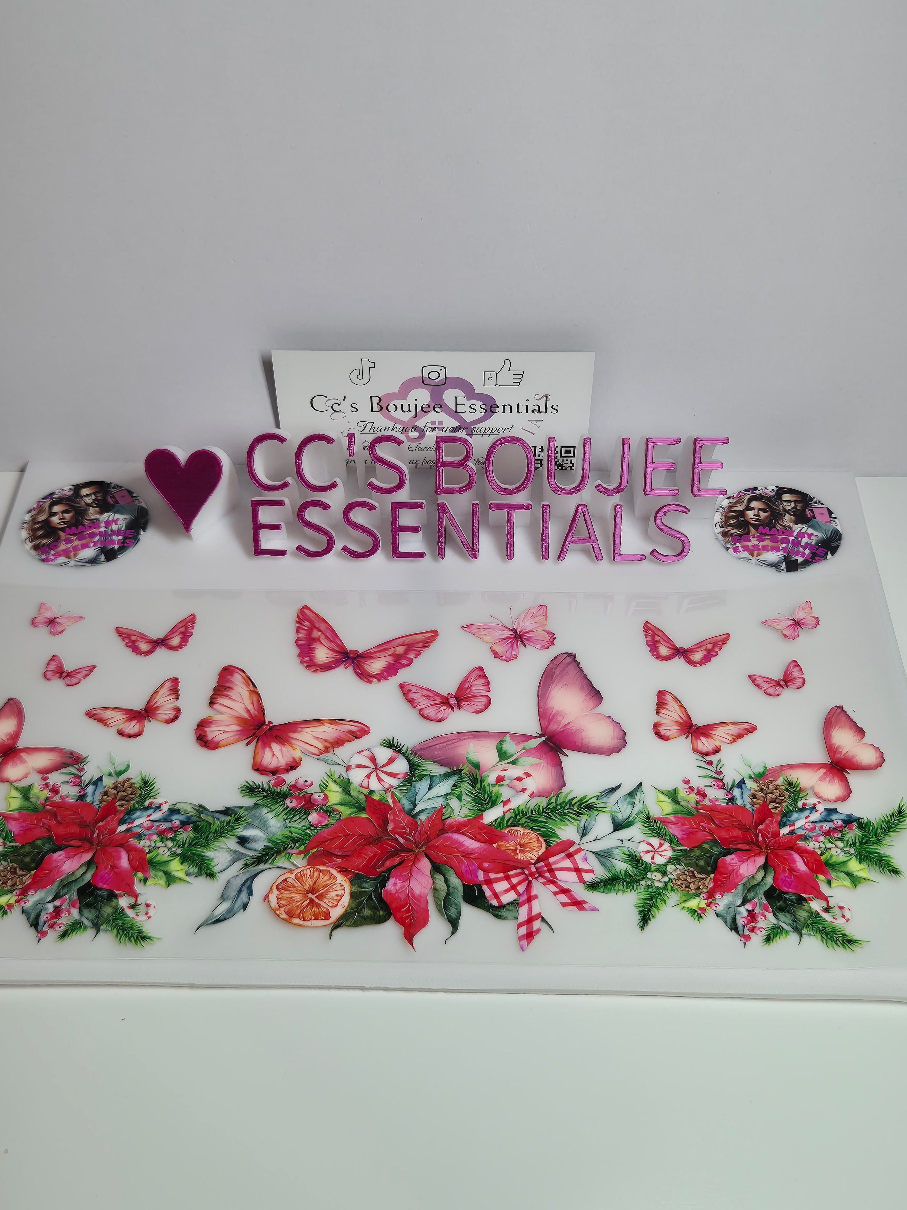 FLOWERS BUTTERFLIES 12 #WRAP