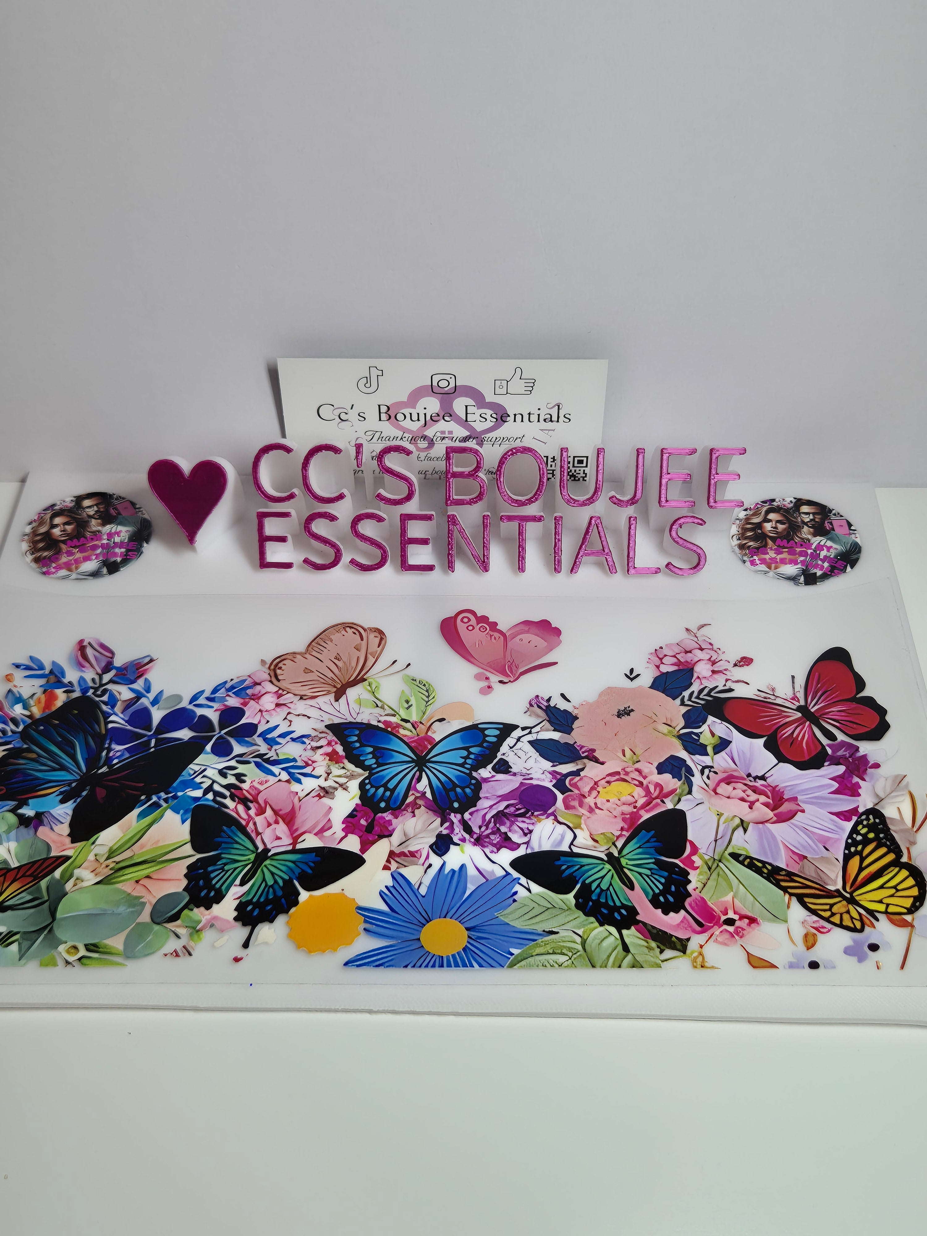 FLOWERS BUTTERFLIES 4 #WRAP