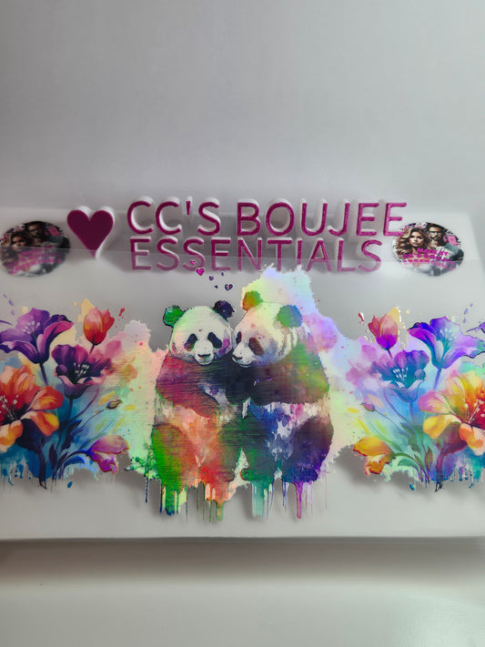 PANDA'S CATALOUGE HOLOGRAPHIC WRAP