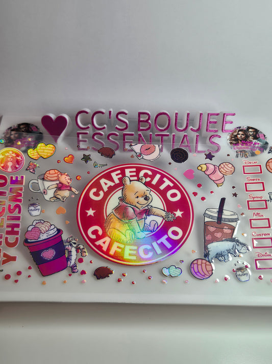 CAFECITO WINNIE CATALOUGE HOLOGRAPHIC WRAP