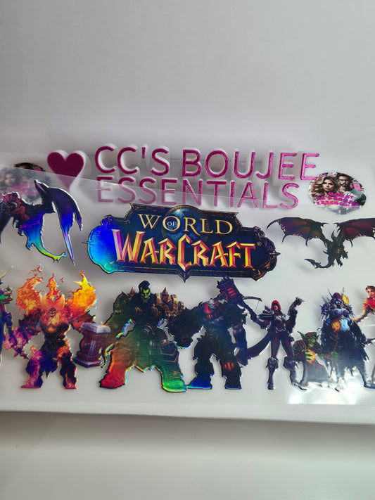 WARCRAFT CATALOUGE HOLOGRAPHIC WRAP