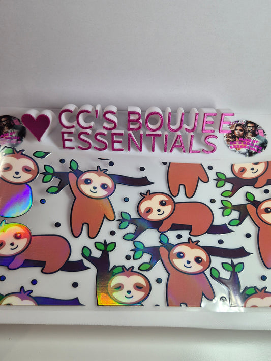 SLOTHS CHARACTER CATALOUGE HOLOGRAPHIC WRAP