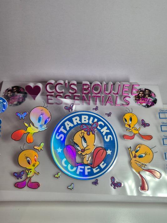 STARBIES TWEET CATALOUGE HOLOGRAPHIC WRAP