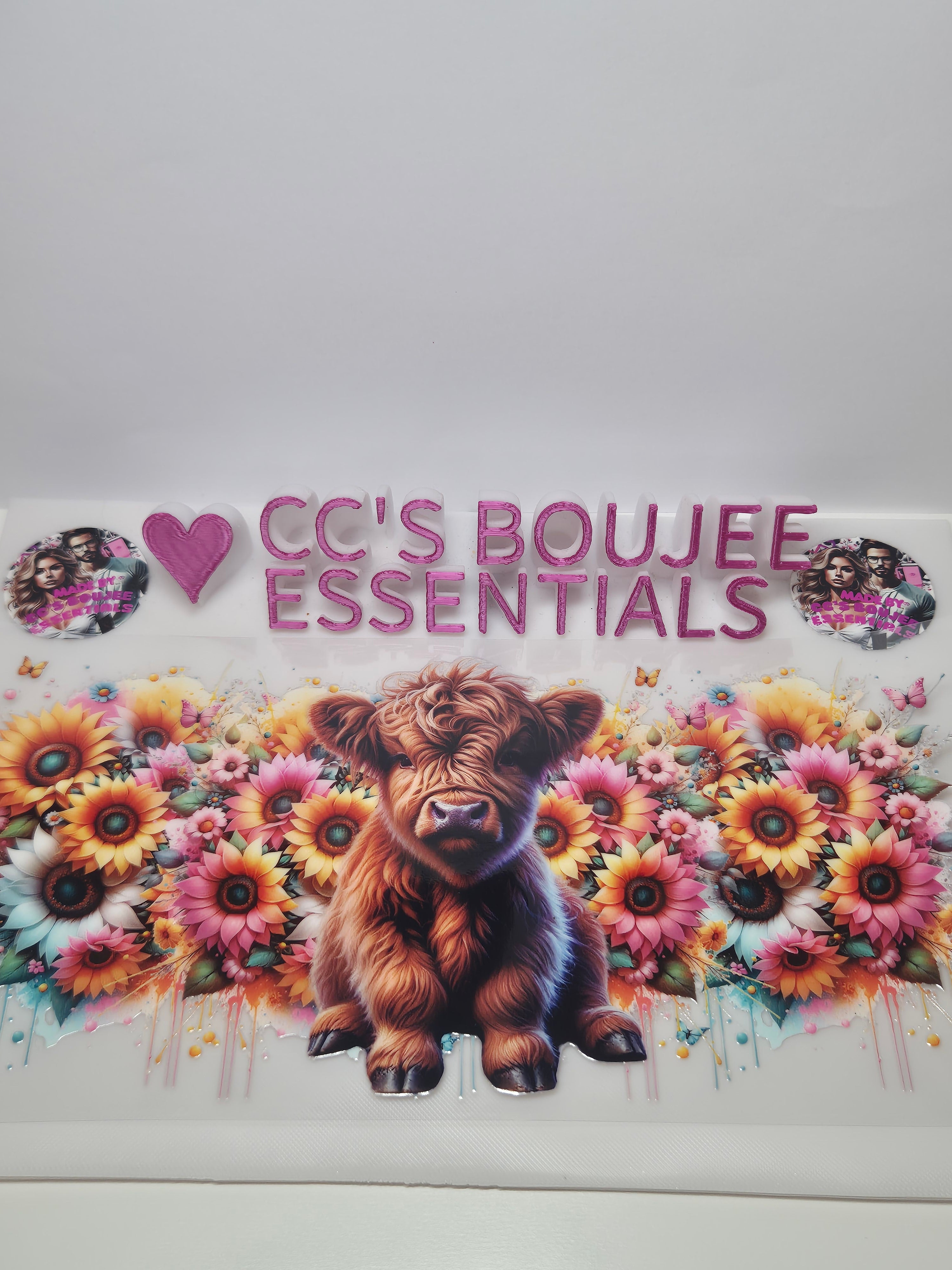 HIGHLAND PASTEL FLOWERS #WRAP