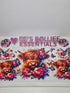 3 HIGHLAND COWS IN FLOWERS #WRAP