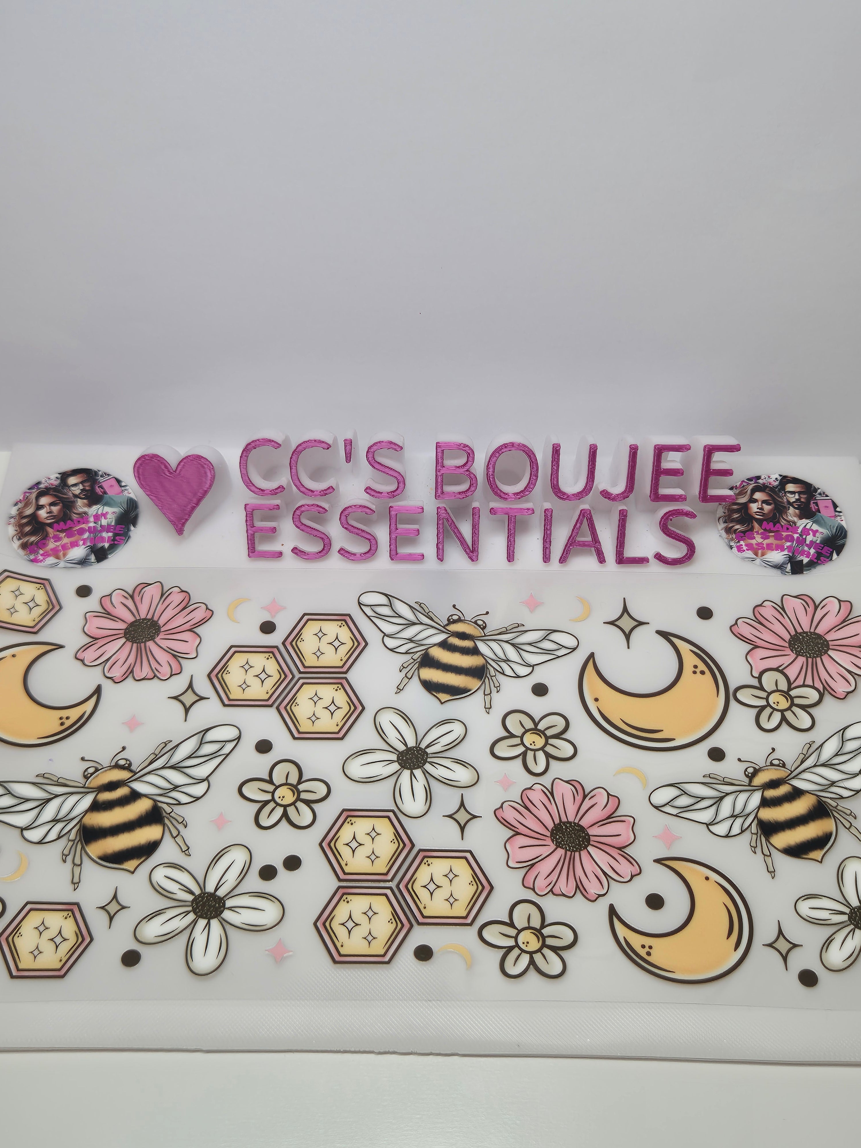 BEE AND HONEYCOMB CARTOON #WRAP