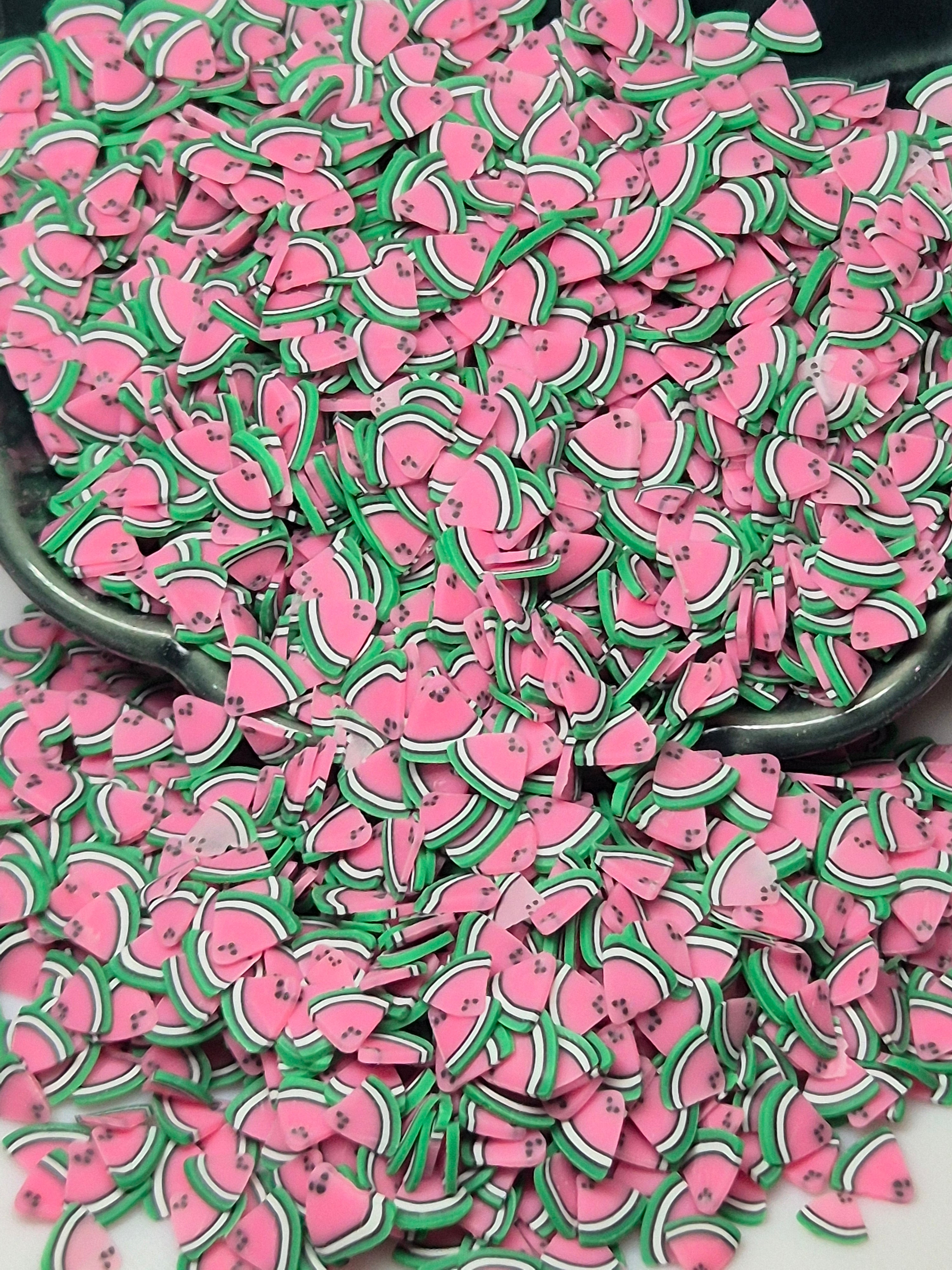 CLAY PIECES WATERMELON