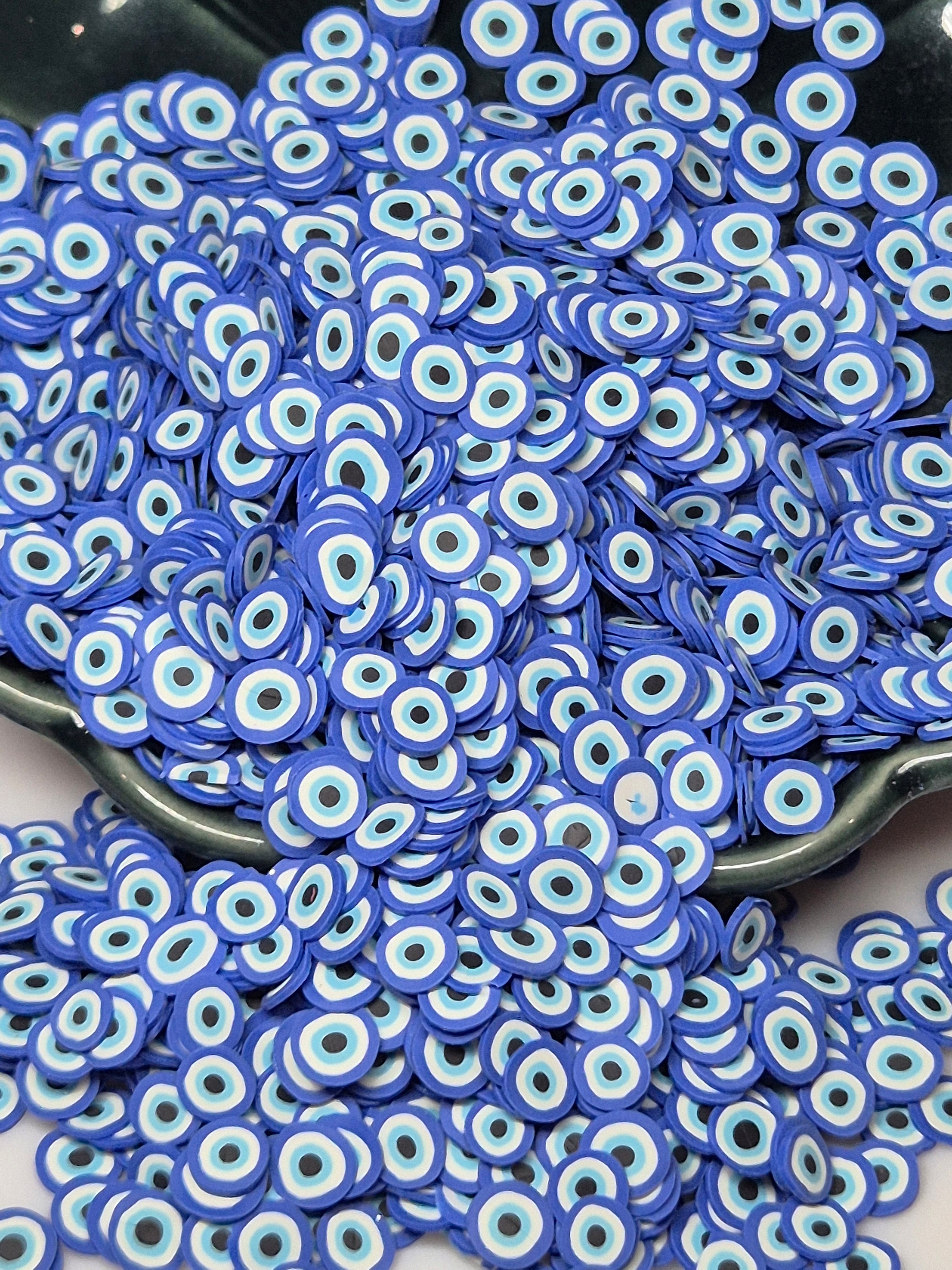 CLAY PIECES EVIL EYE