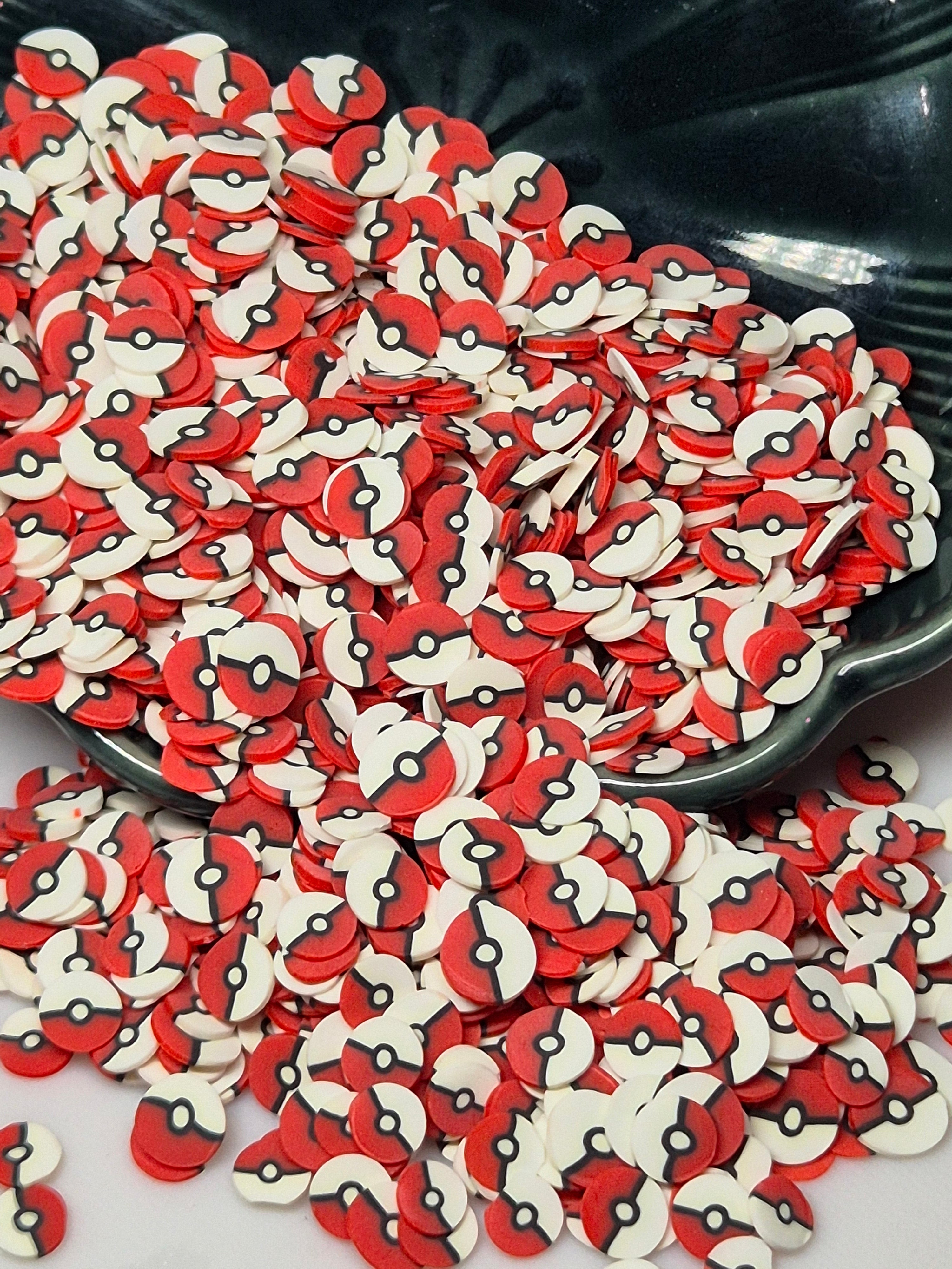 CLAY PIECES POKE BALLS