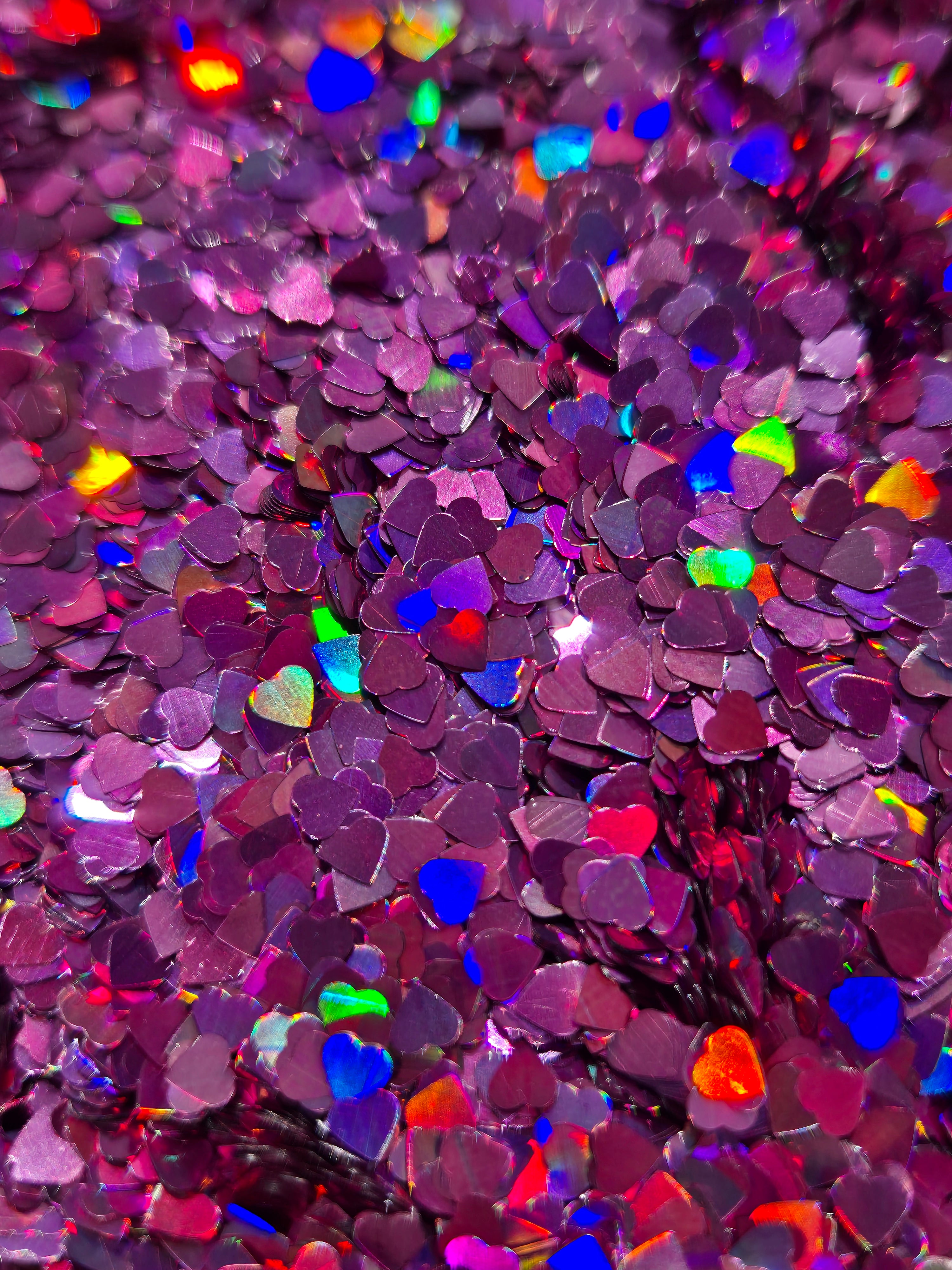 STEAL MY HEART SHAPED GLITTER