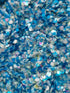 BLUE GLOW IN THE DARK GLITTER