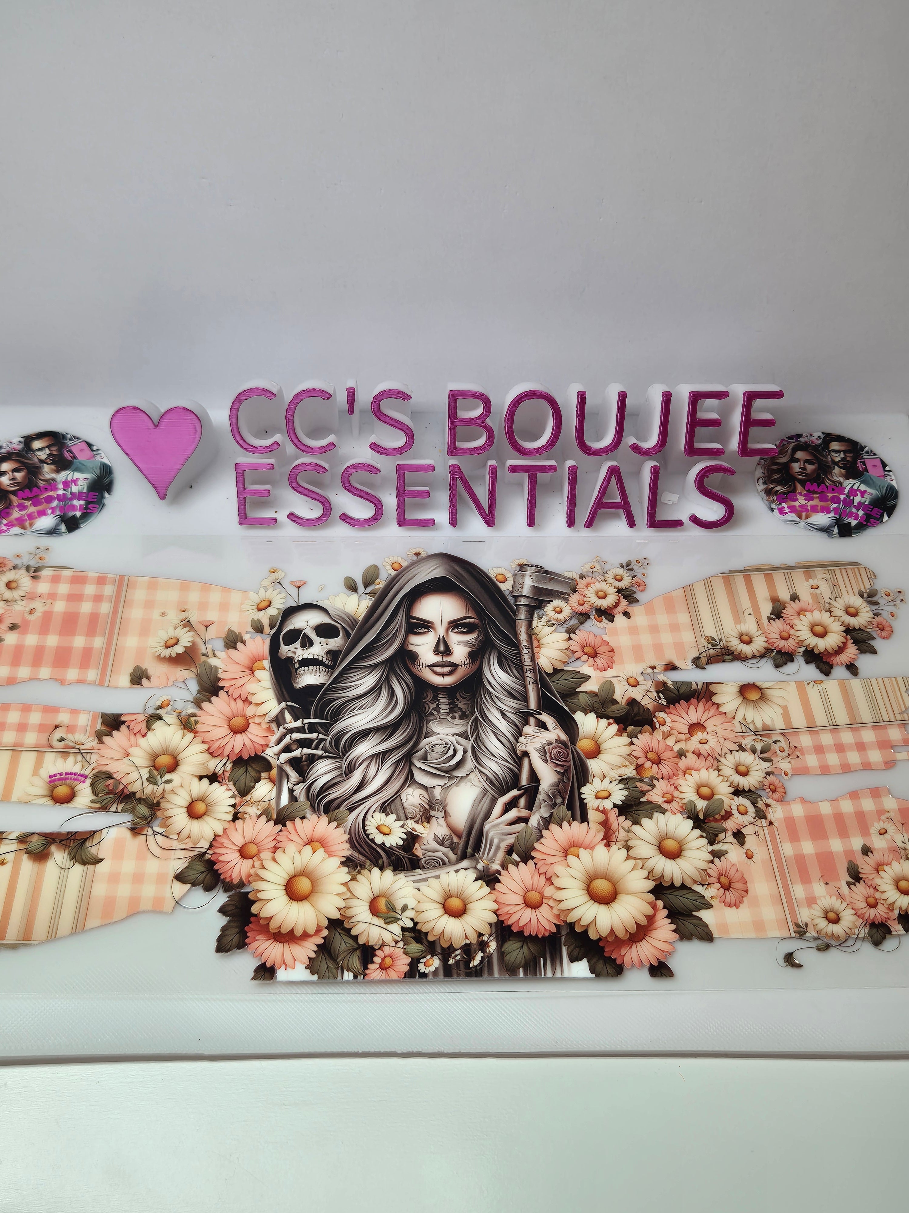 BEIGE REAPER GIRL EXCLUSIVE WRAP