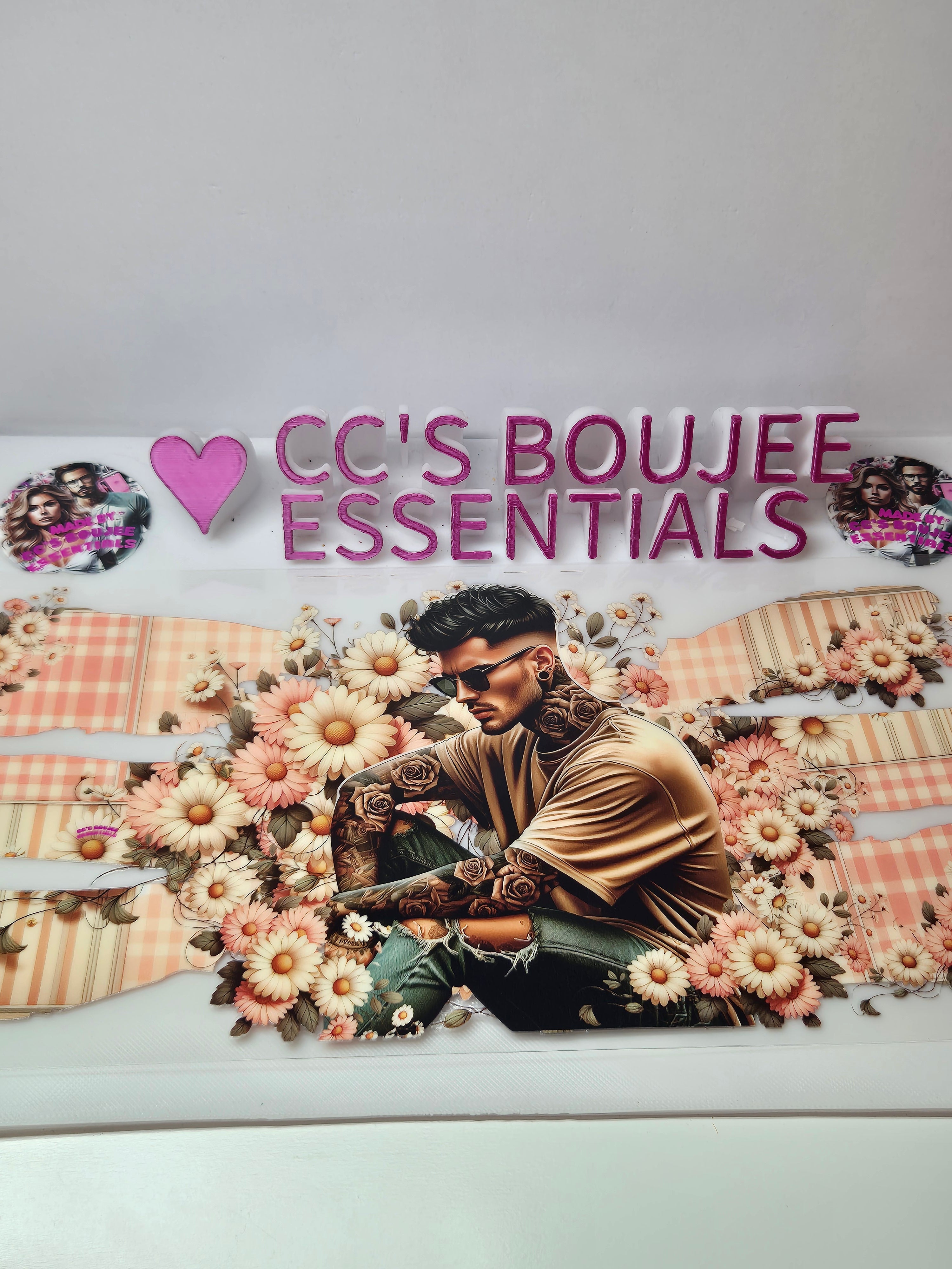 BEIGE BROWN HAIR GUY EXCLUSIVE WRAP