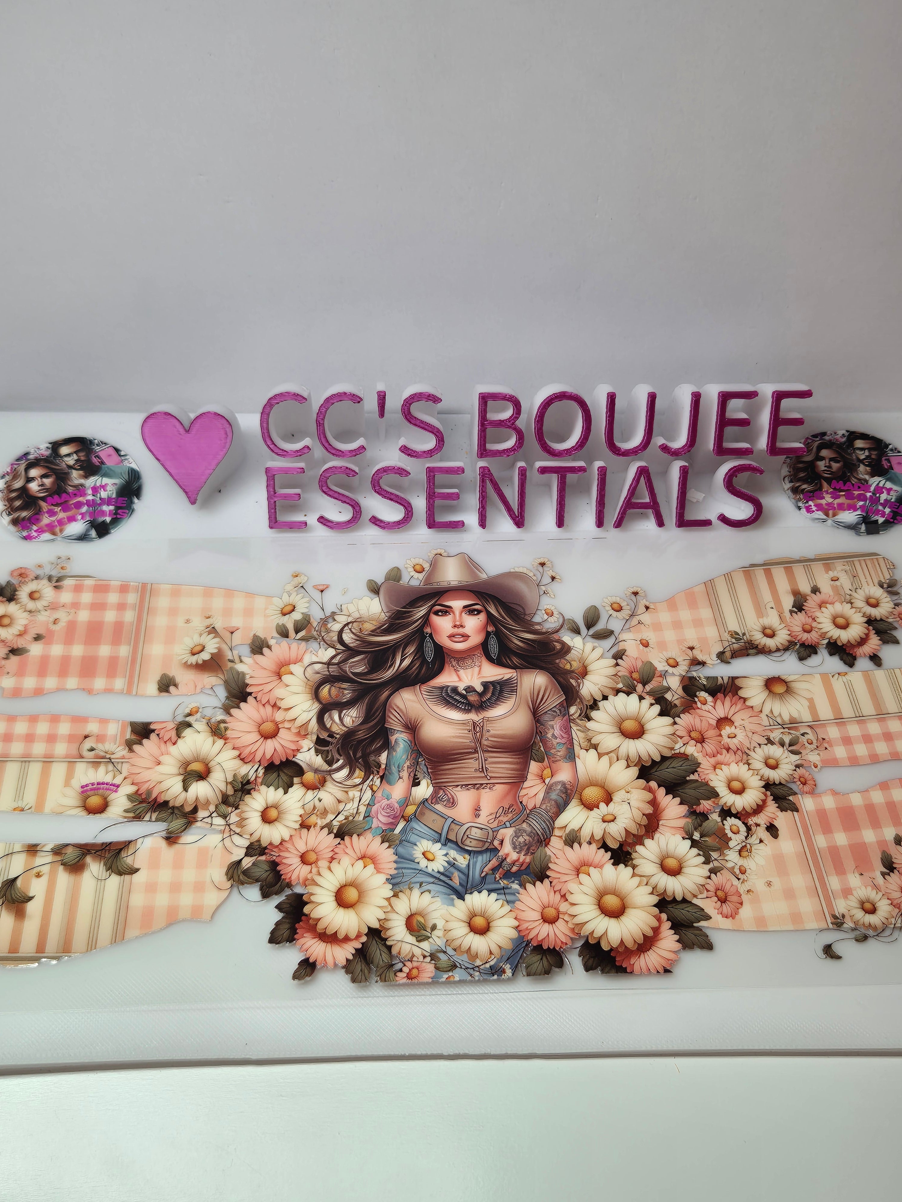 BEIGE COWGIRL EXCLUSIVE WRAP