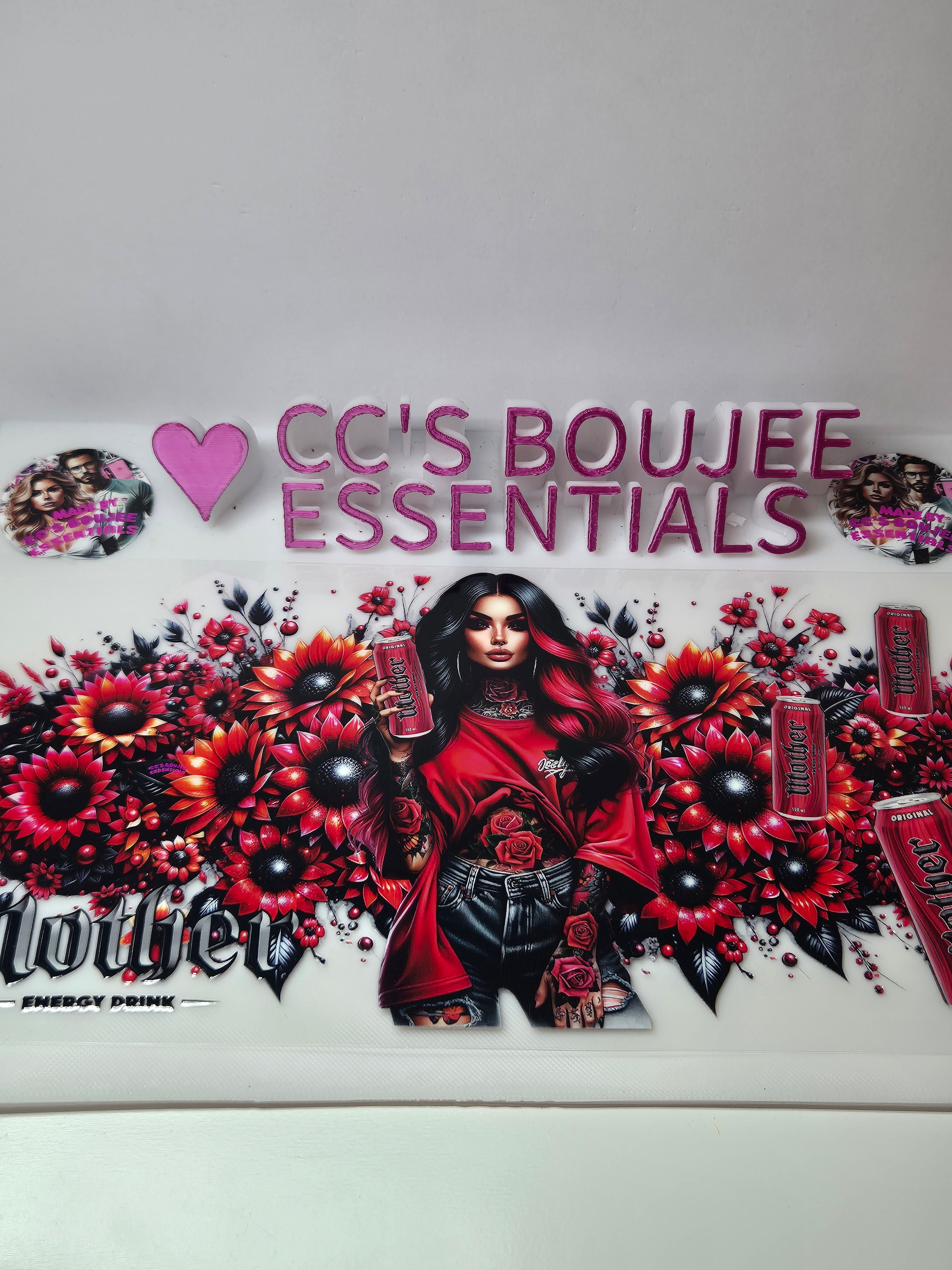 RED M DRINK GIRL EXCLUSIVE WRAP