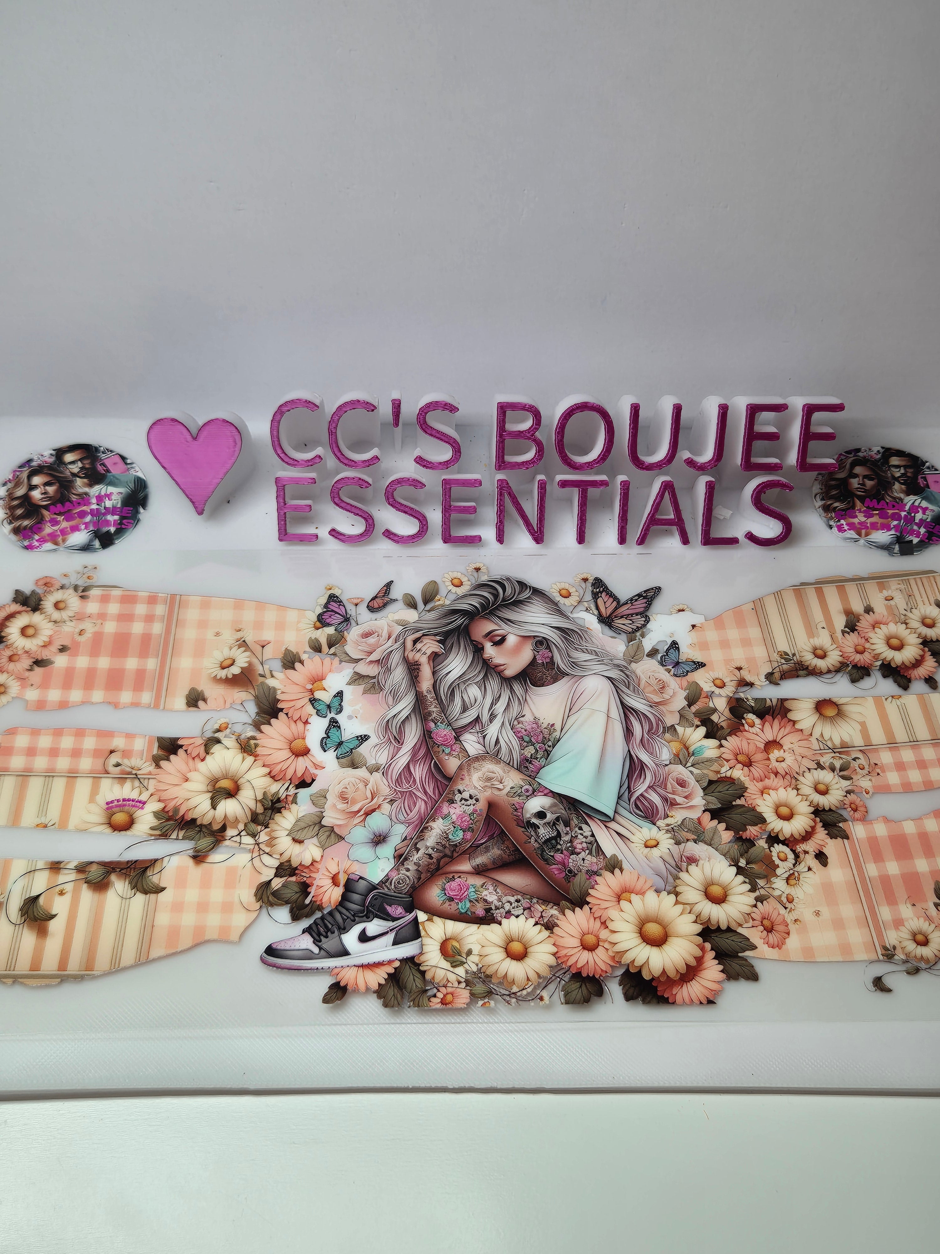 BEIGE BOUJEE GIRL EXCLUSIVE WRAP