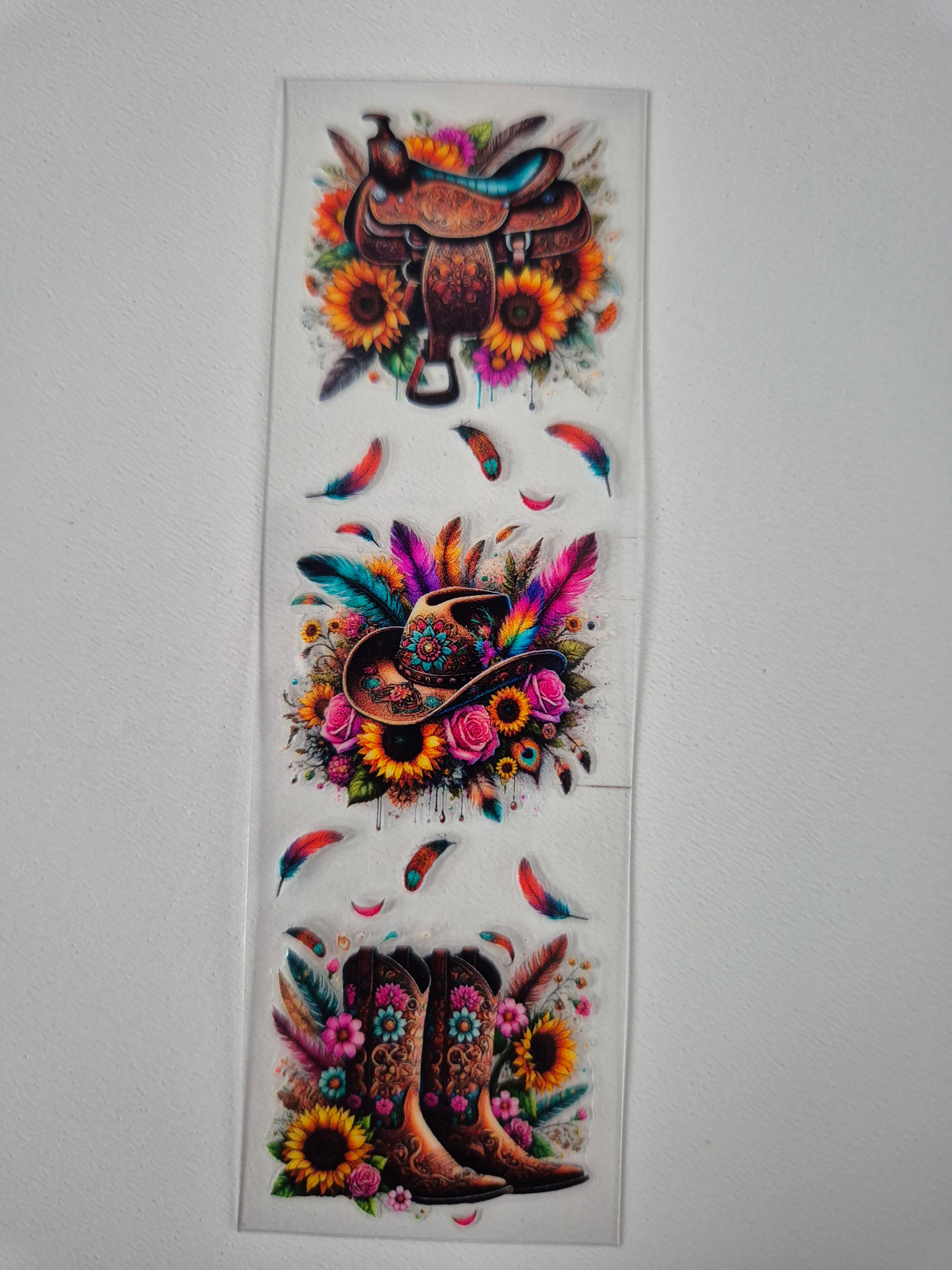 Bookmark and pen wrap #76