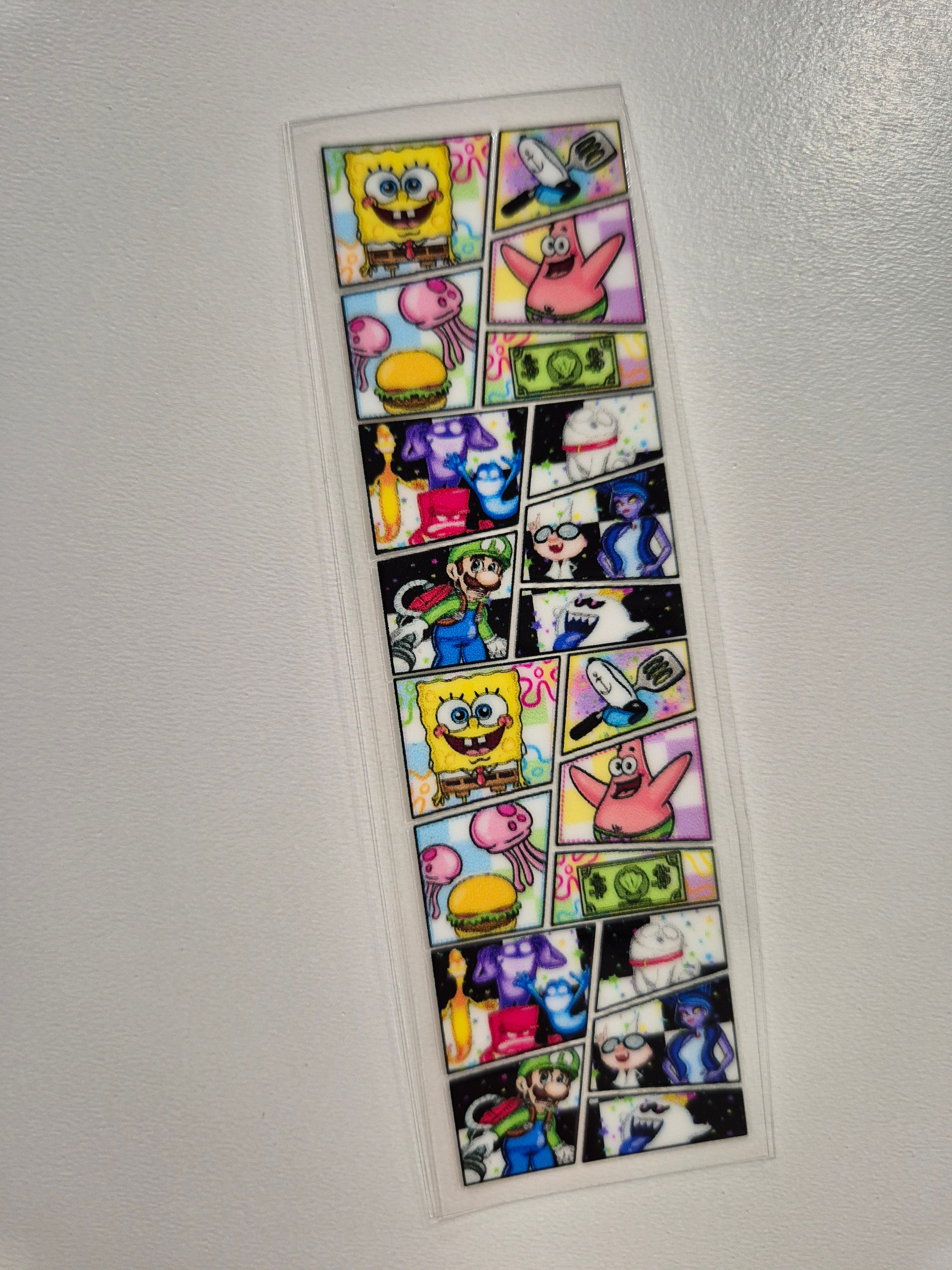 Bookmark and pen wrap #122