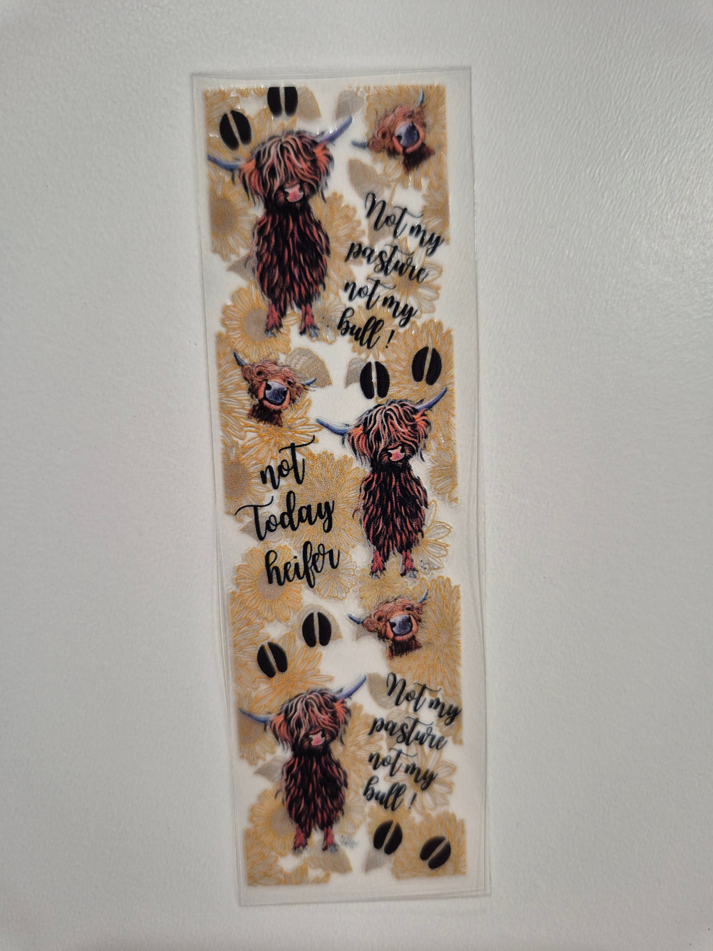 Bookmark and pen wrap #231