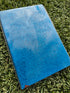NOTEBOOK BLANK BLUE GLITTER