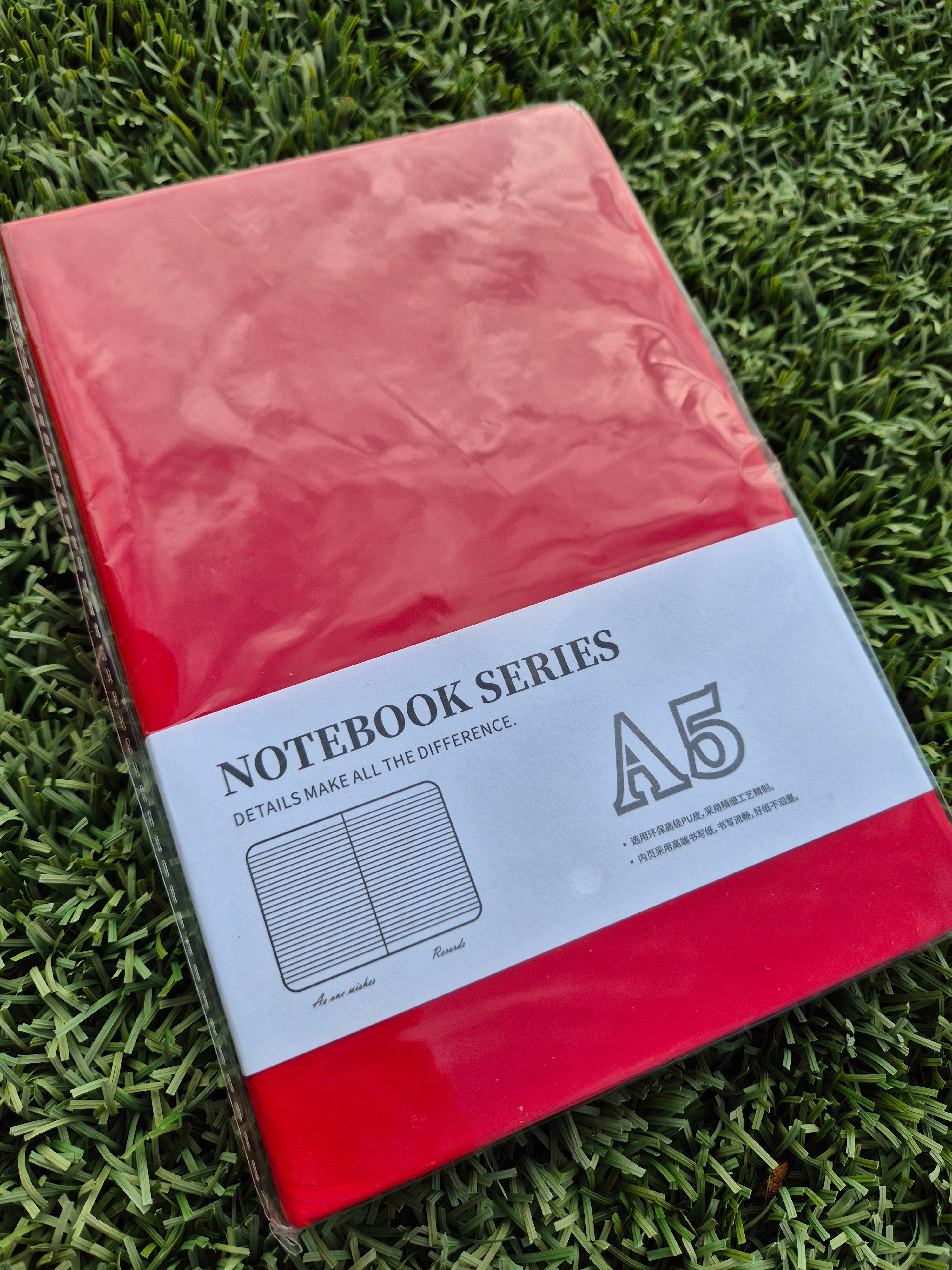 NOTEBOOK BLANK RED