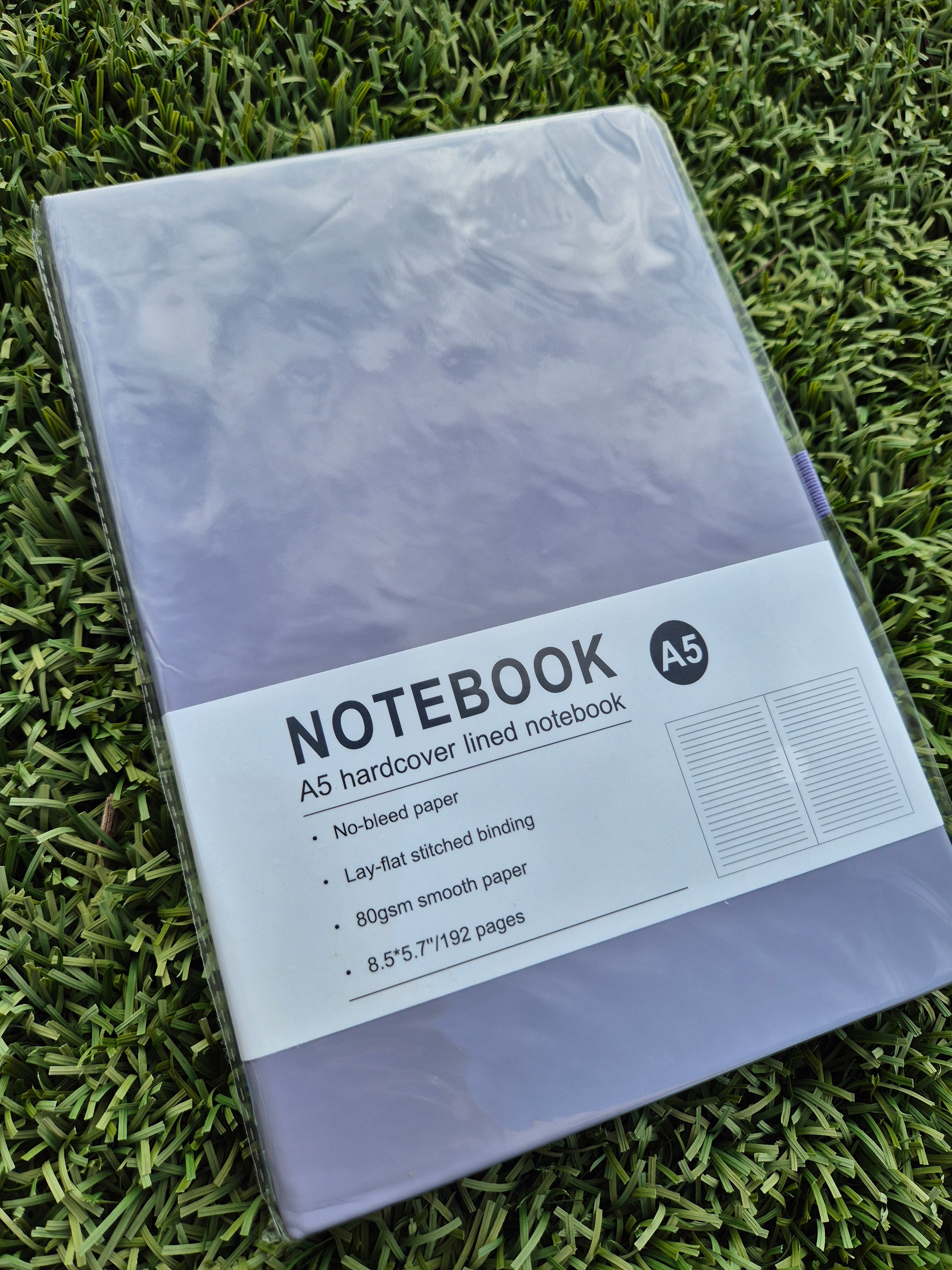 NOTEBOOK BLANK PASTEL PURPLE