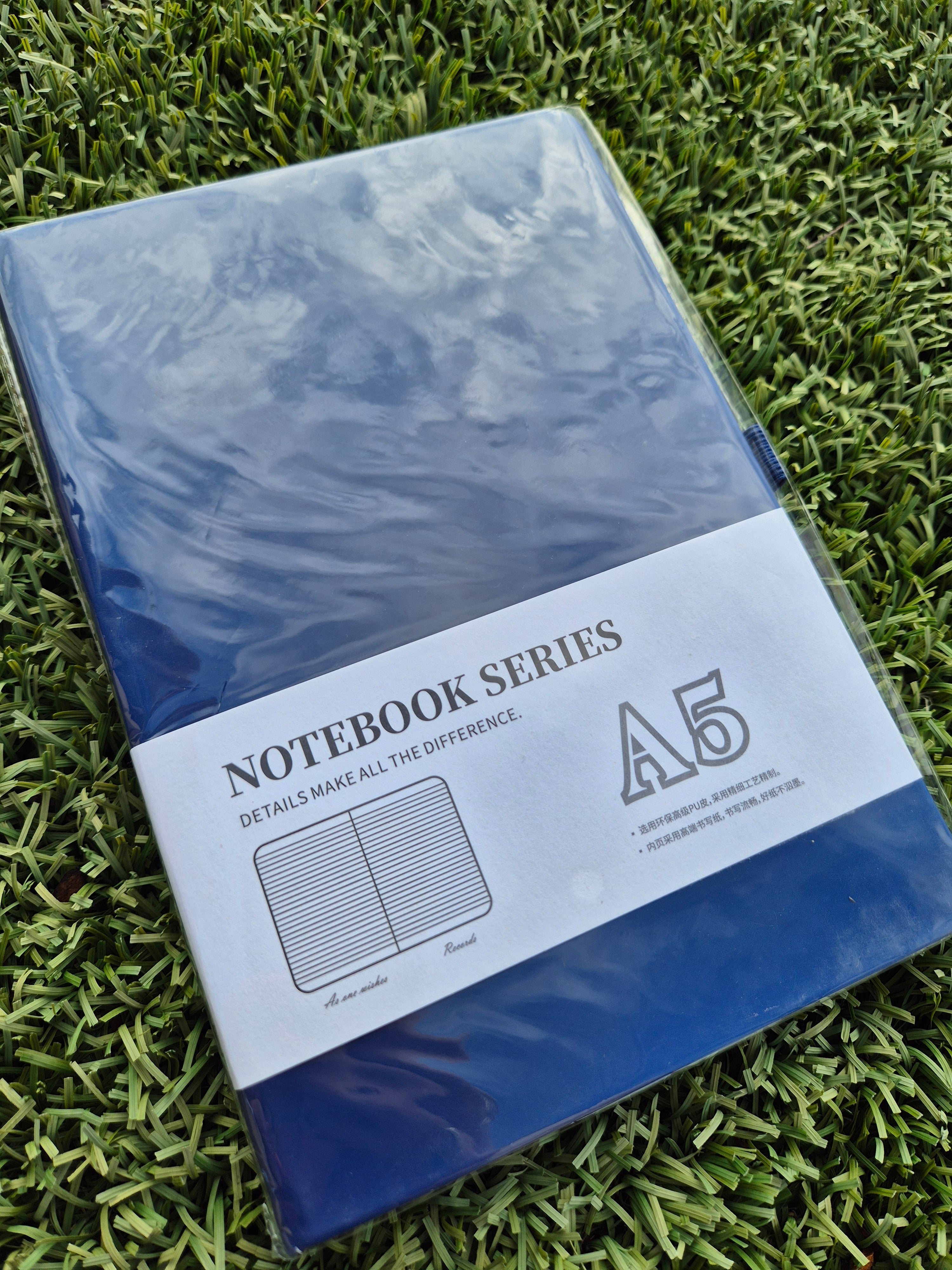 NOTEBOOK BLANK DARK BLUE