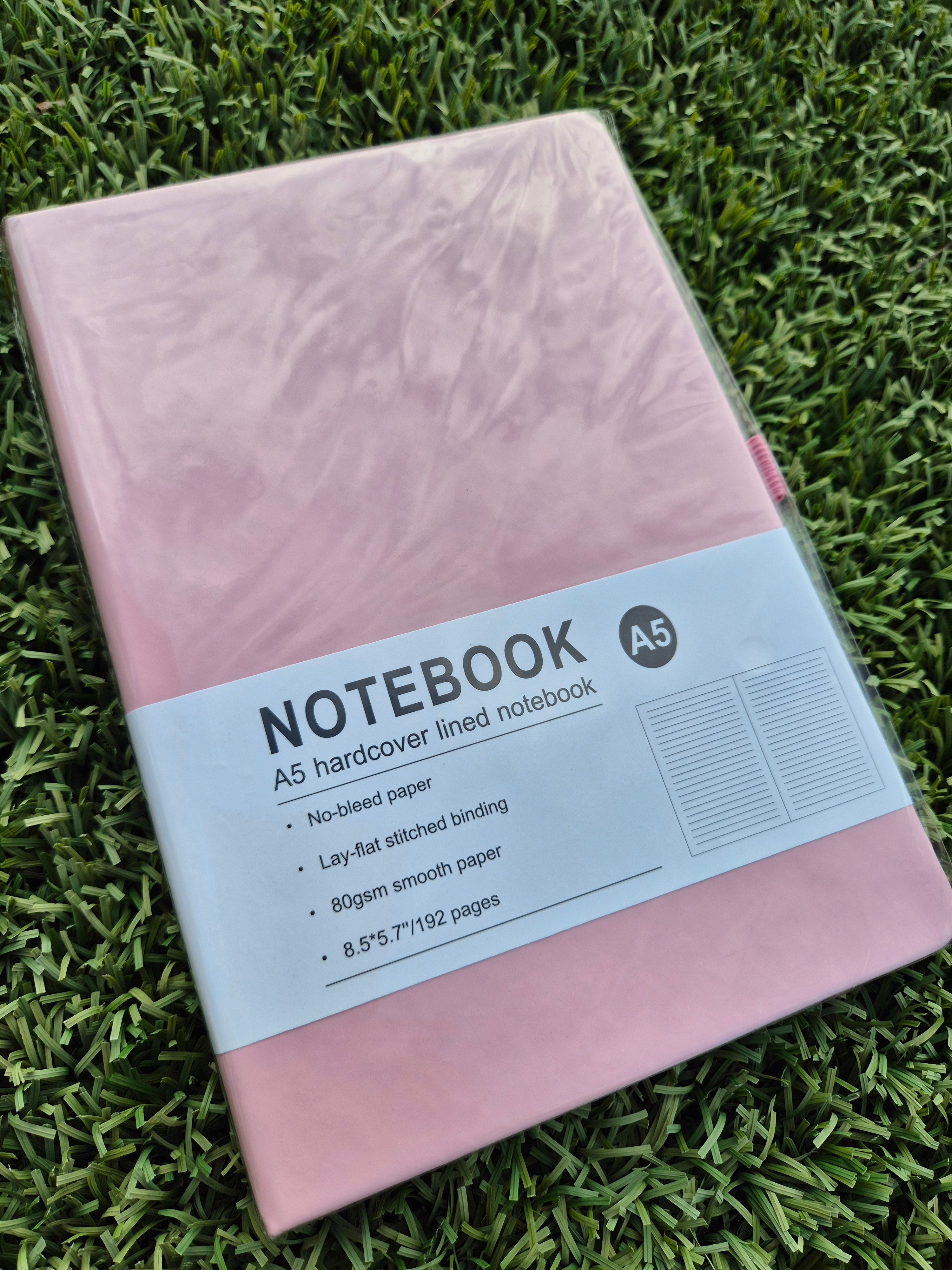 NOTEBOOK BLANK PASTEL PINK