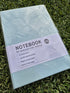 NOTEBOOK BLANK PASTEL BLUE