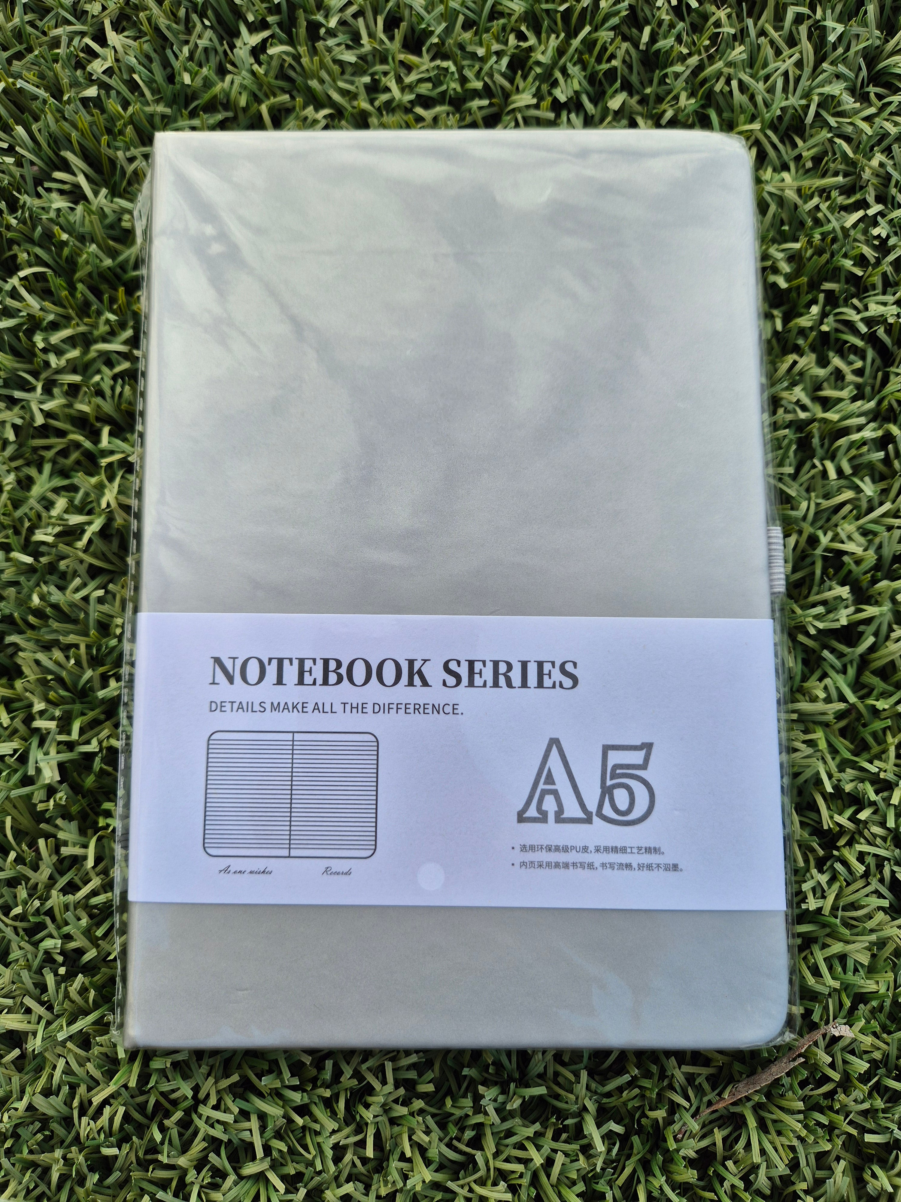 NOTEBOOK BLANK SILVER