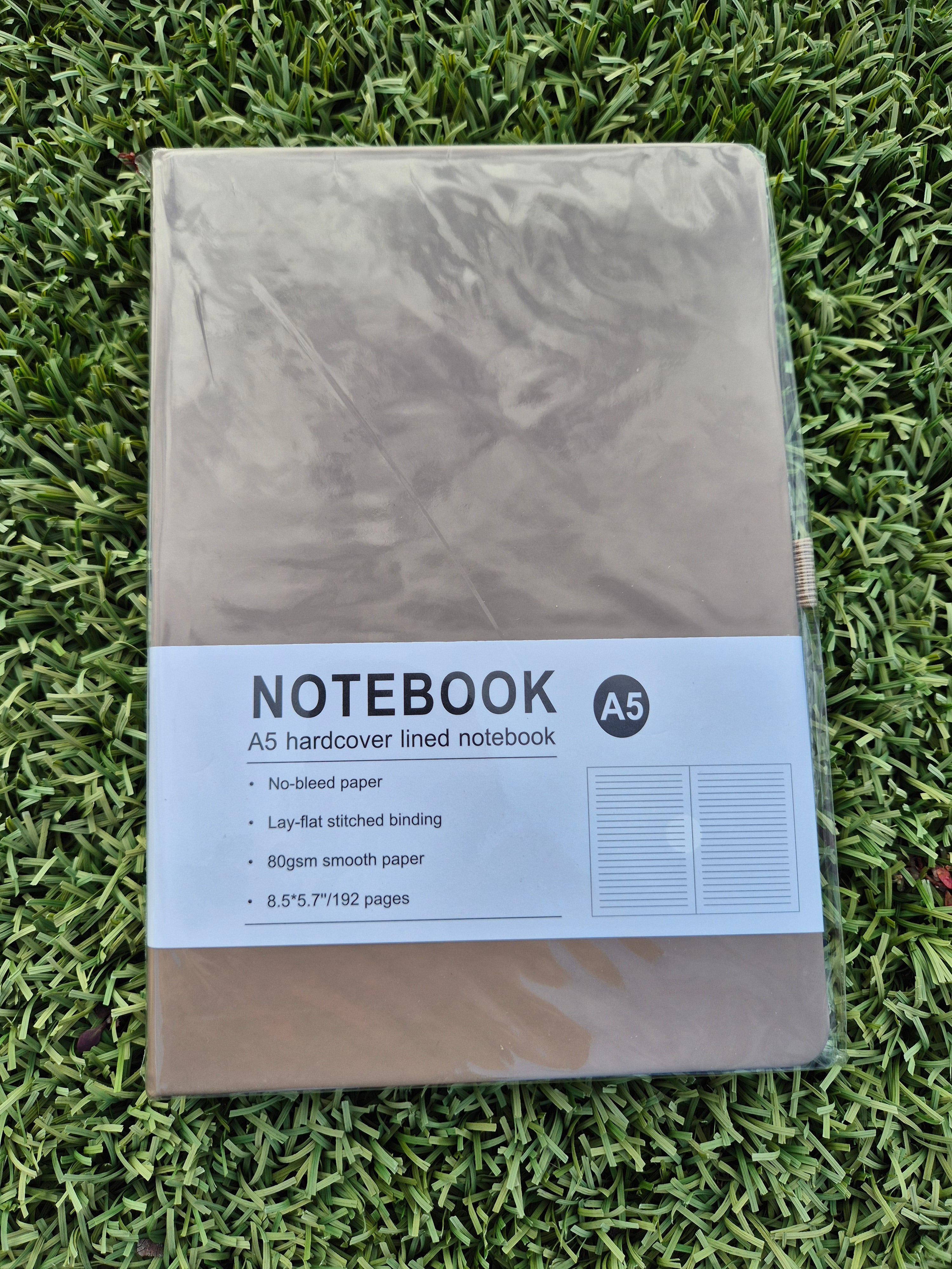 NOTEBOOK BLANK PASTEL BROWN