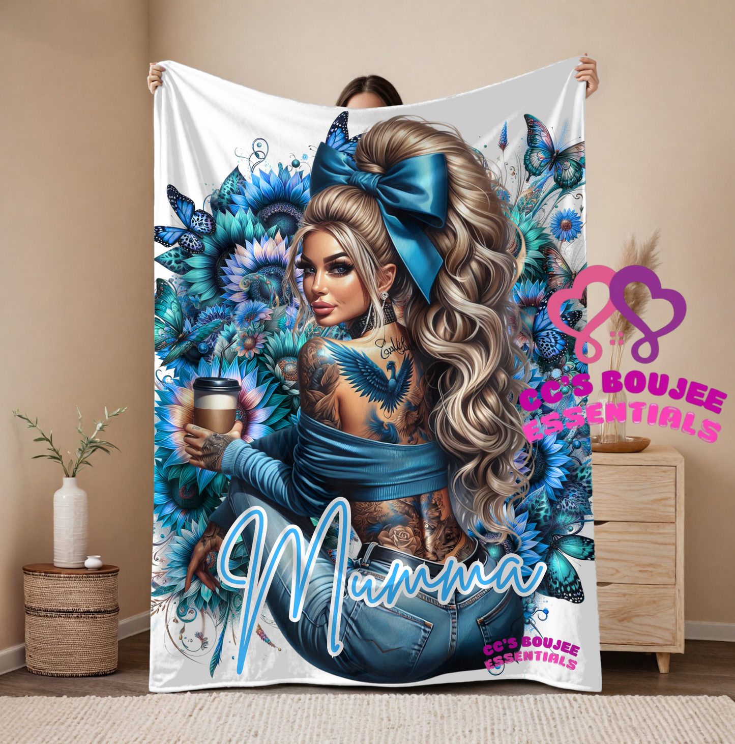 BLUE MUMMA BLANKET