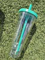 24OZ COLOURED STADIUM SNOW GLOBE BLANK