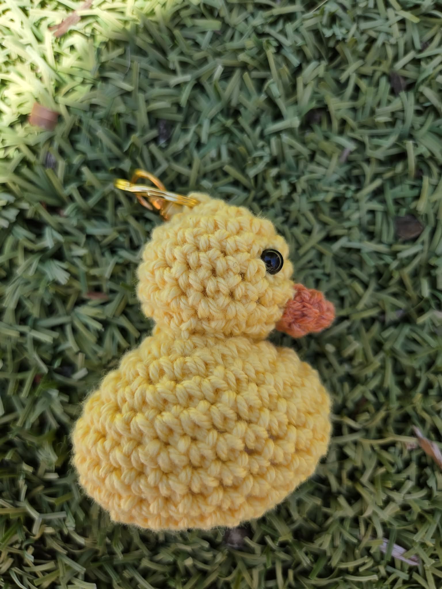 CROCHET DUCK KEYCHAINS