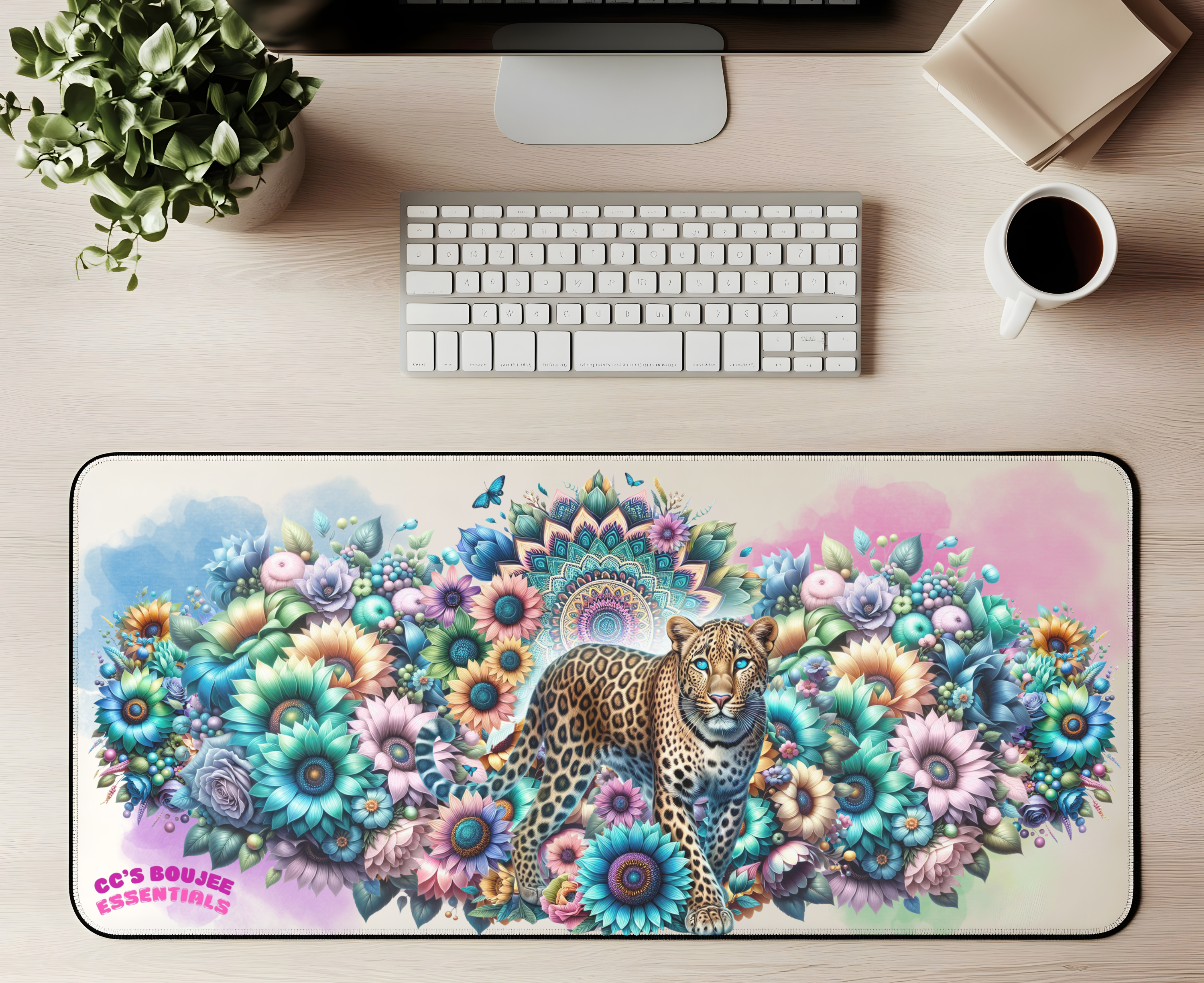 LEOPARD DESK MAT