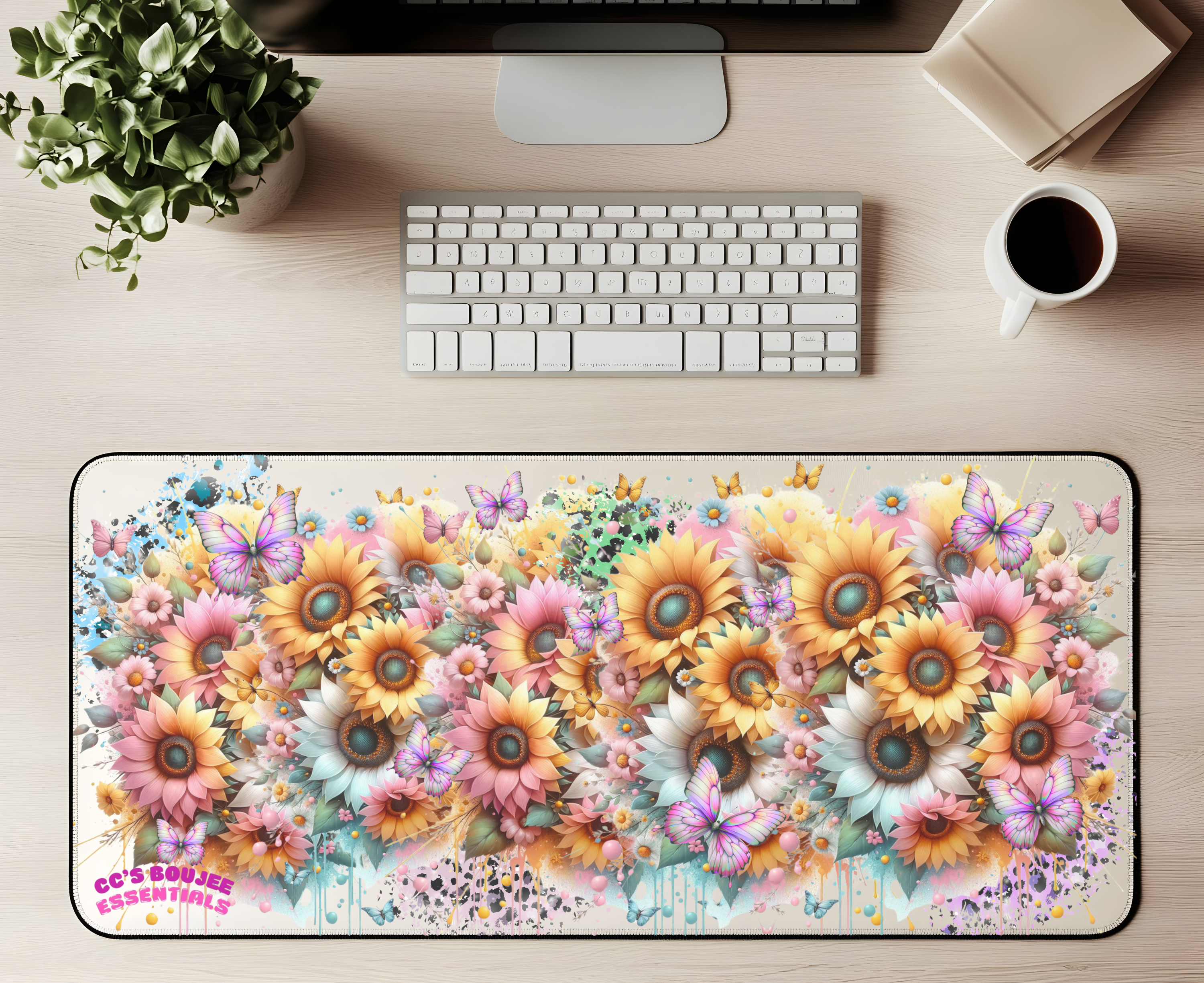 FLOWER DESK MAT