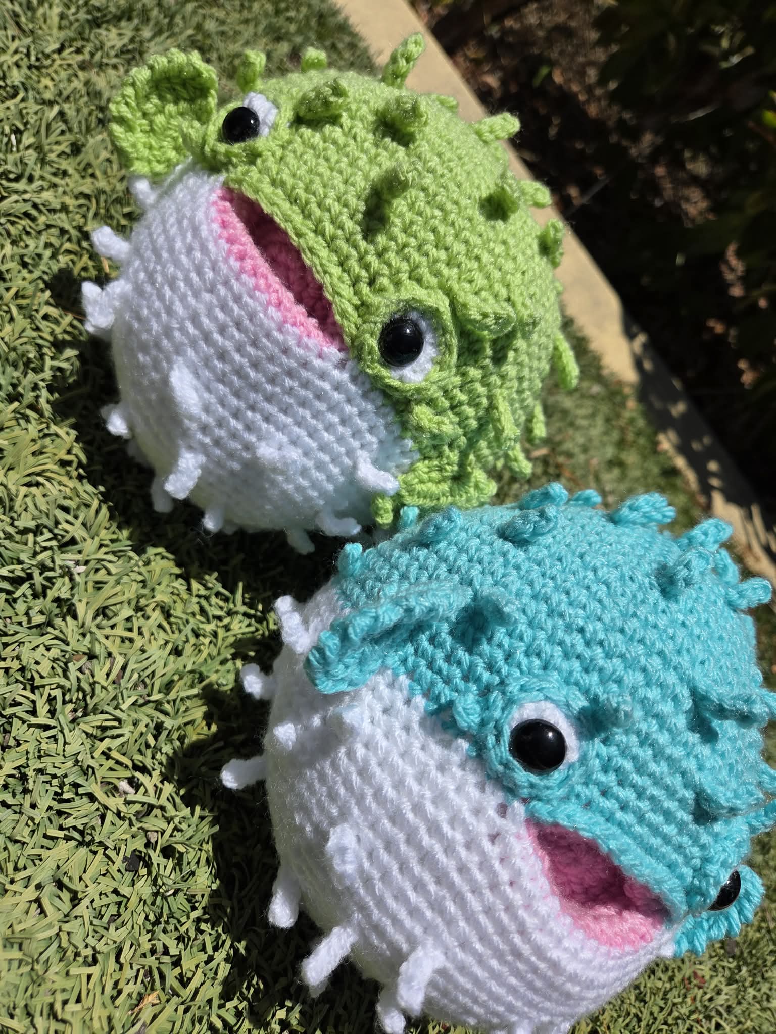 CROCHET PUFFER FISH